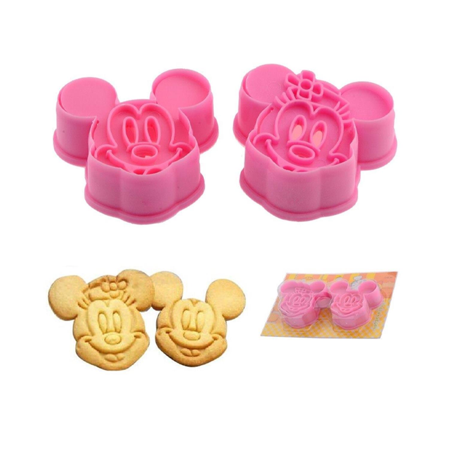 2 PCS MICKEY MOUSE CUTTER