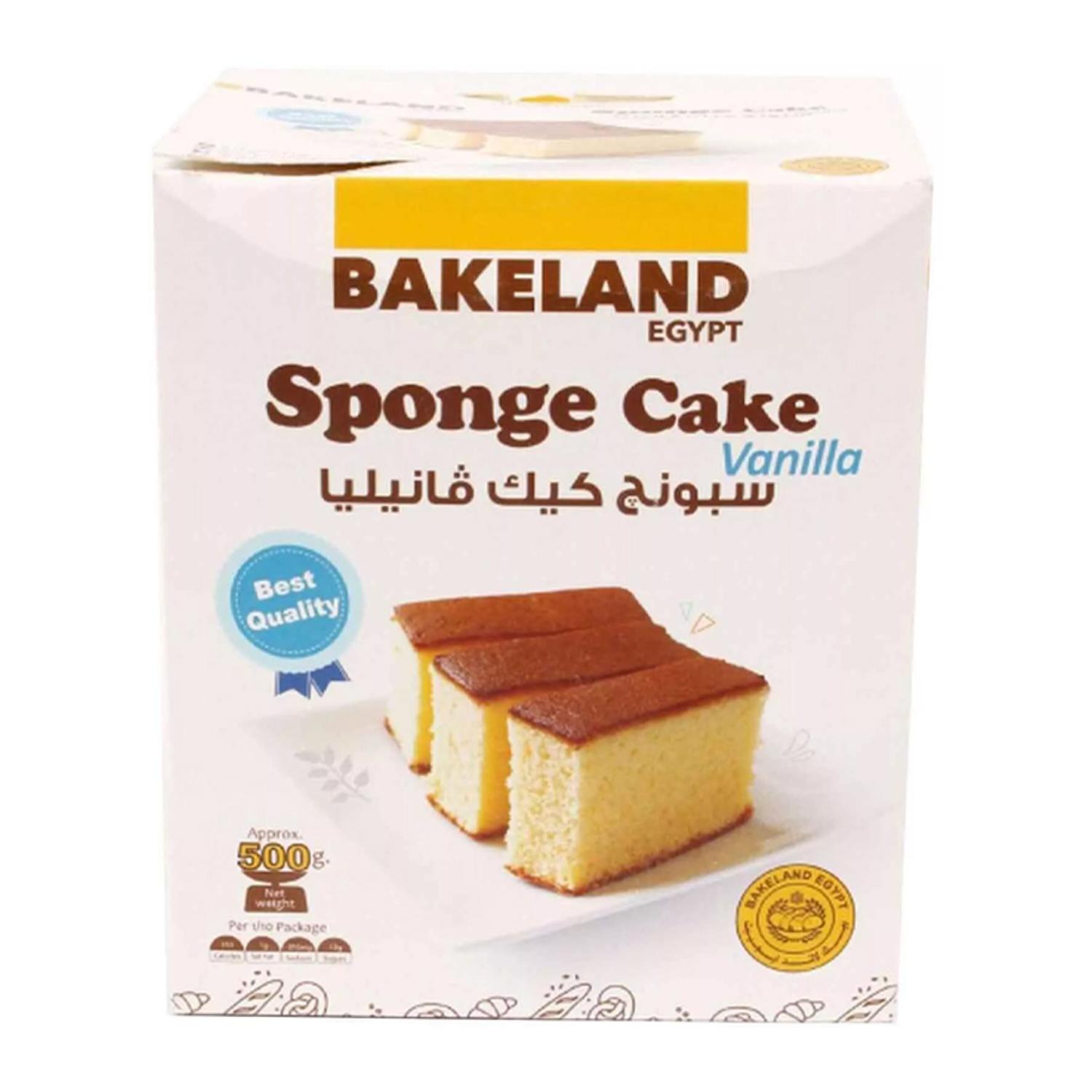 BAKELAND BLONDY VANILLA SPONGE CAKE MIX 500GMS