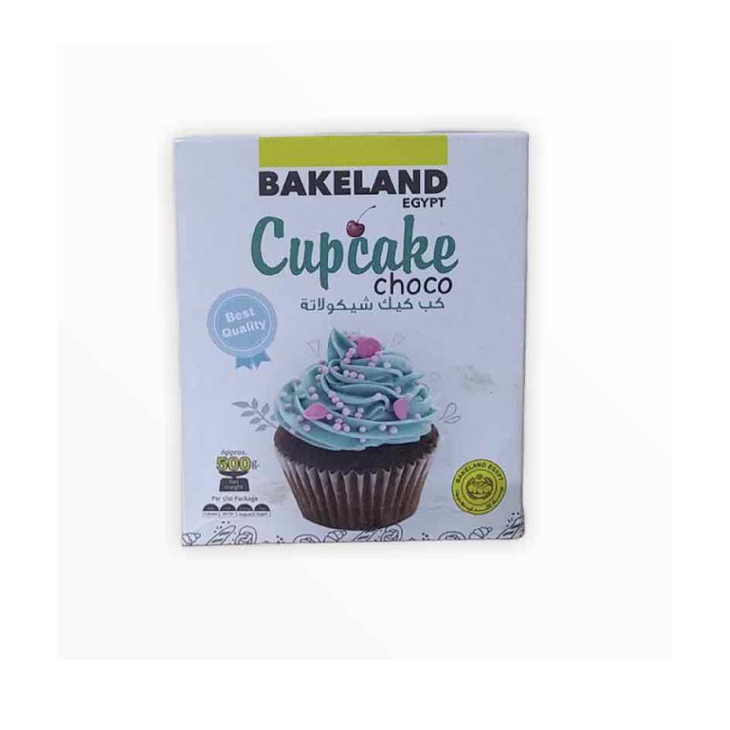 BAKELAND CUP CAKE CHOCO CAKE MIX 500GMS