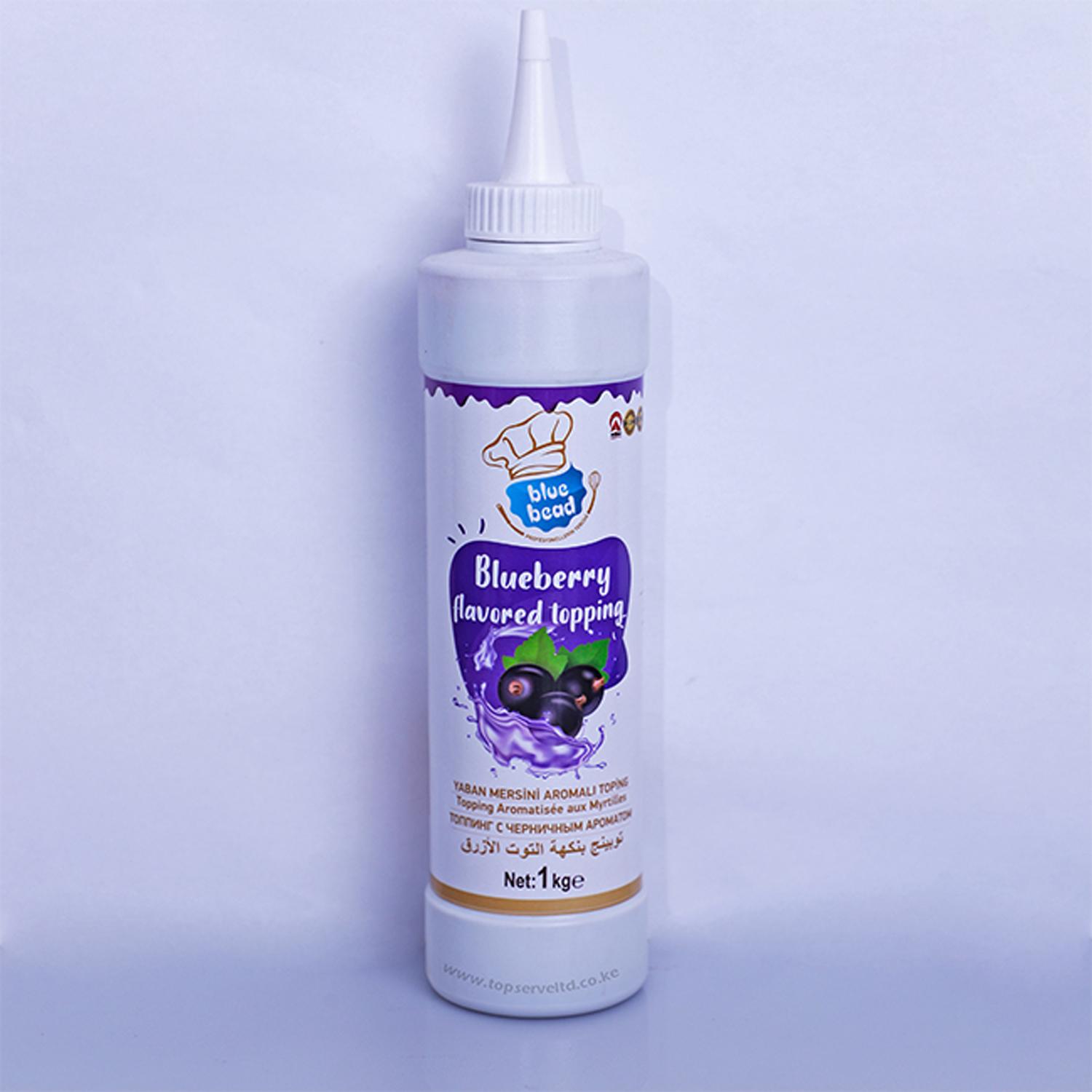 BLUE BEAD BLUE BERRY TOPPING SAUCE 1KG