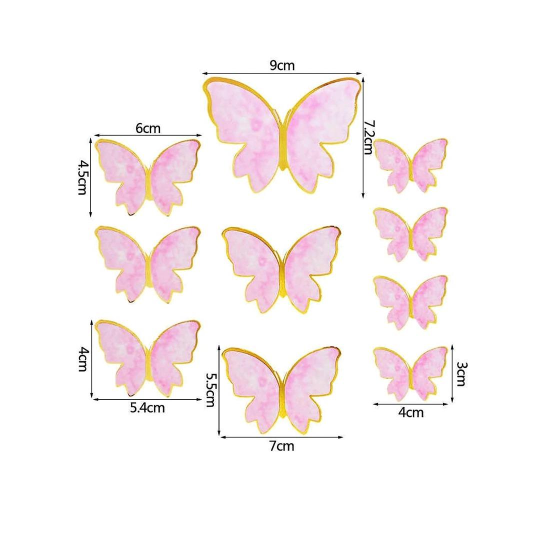 COLOURFUL BUTTERFLY PAPER TOPPER