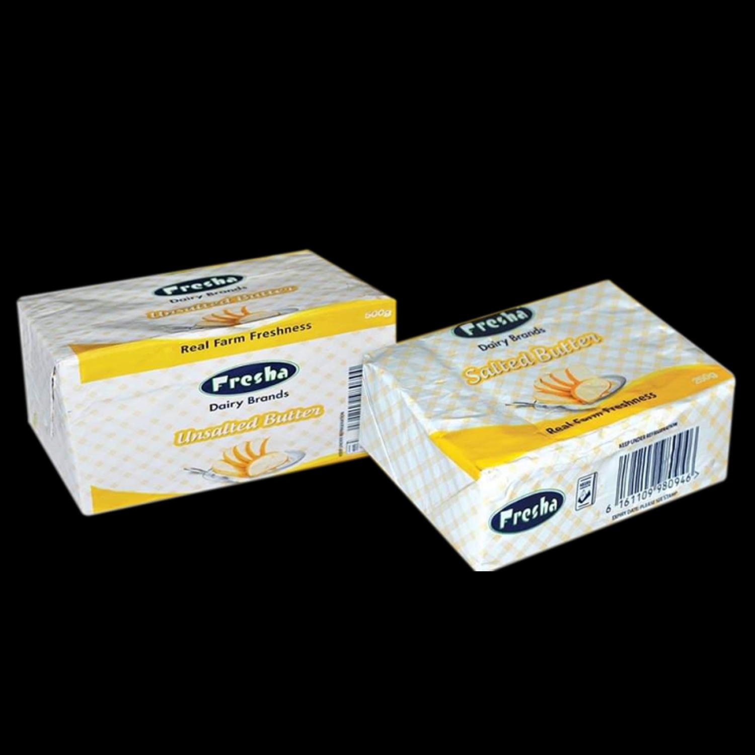 FRESHA UNSALTED BUTTER 500GMS