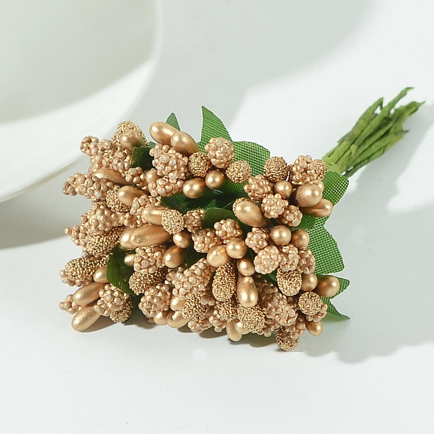 GOLD MULBERRY STAMENS