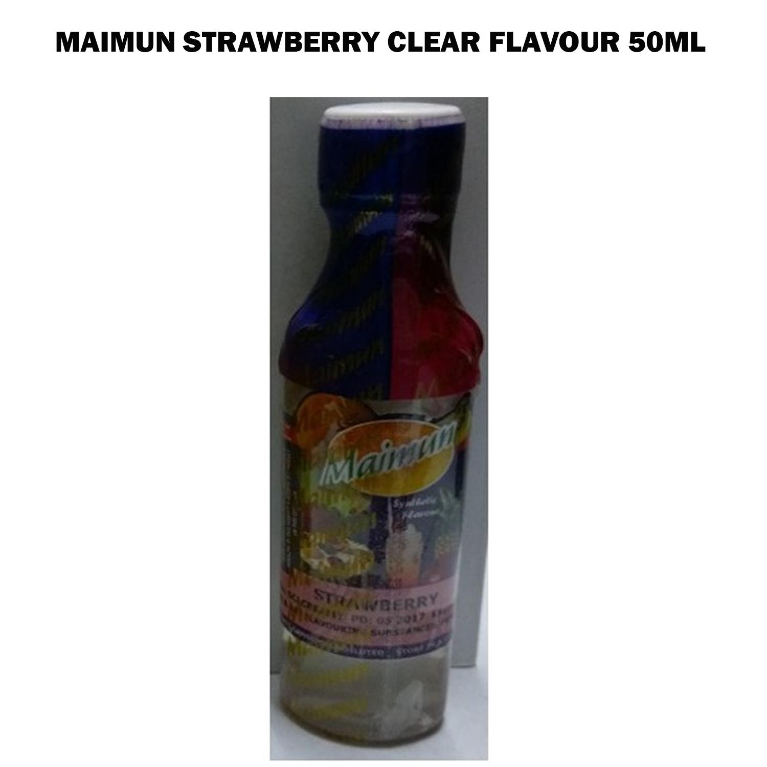 MAIMUN STRAWBERRY CLEAR FLAVOUR 50ML
