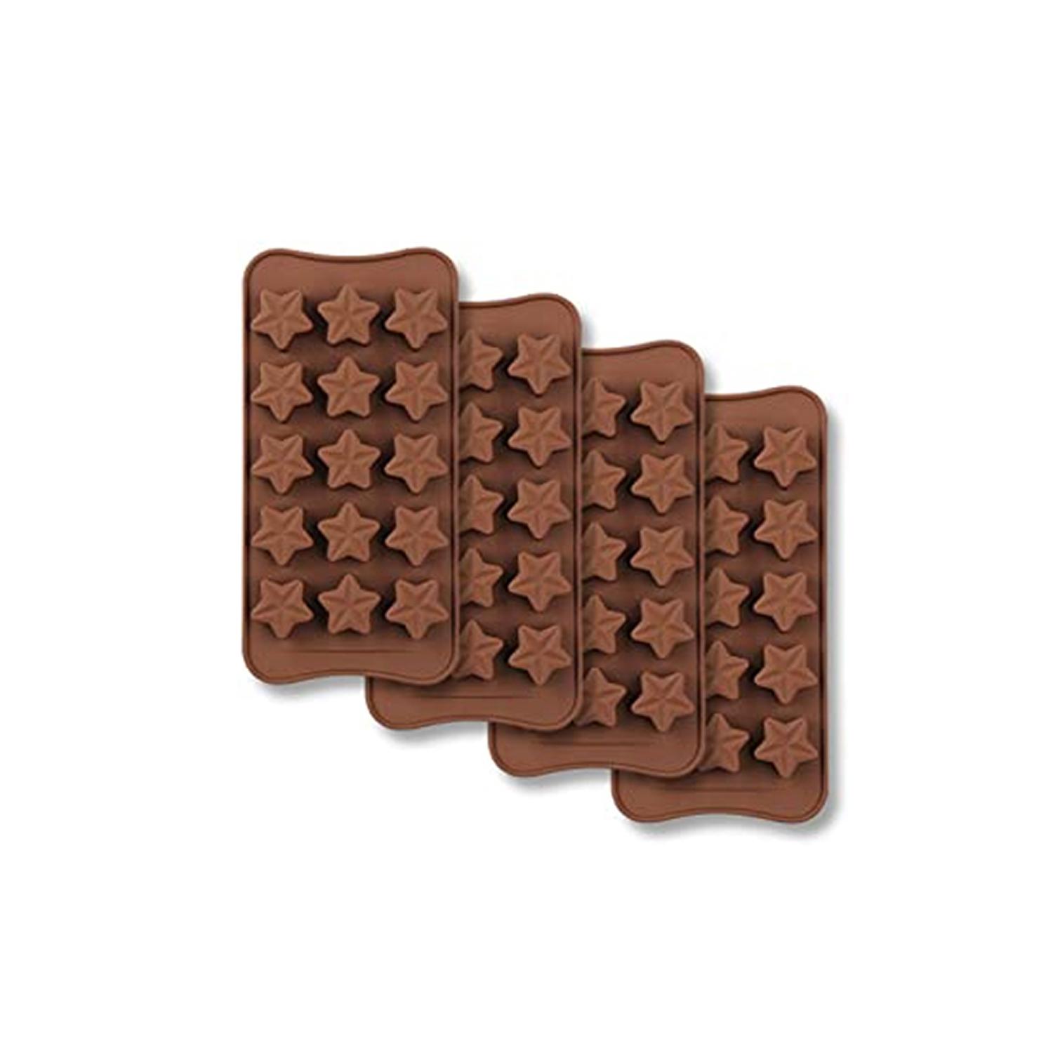 SCM0024 3D STAR SILICONE CHOCOLATE MOLD