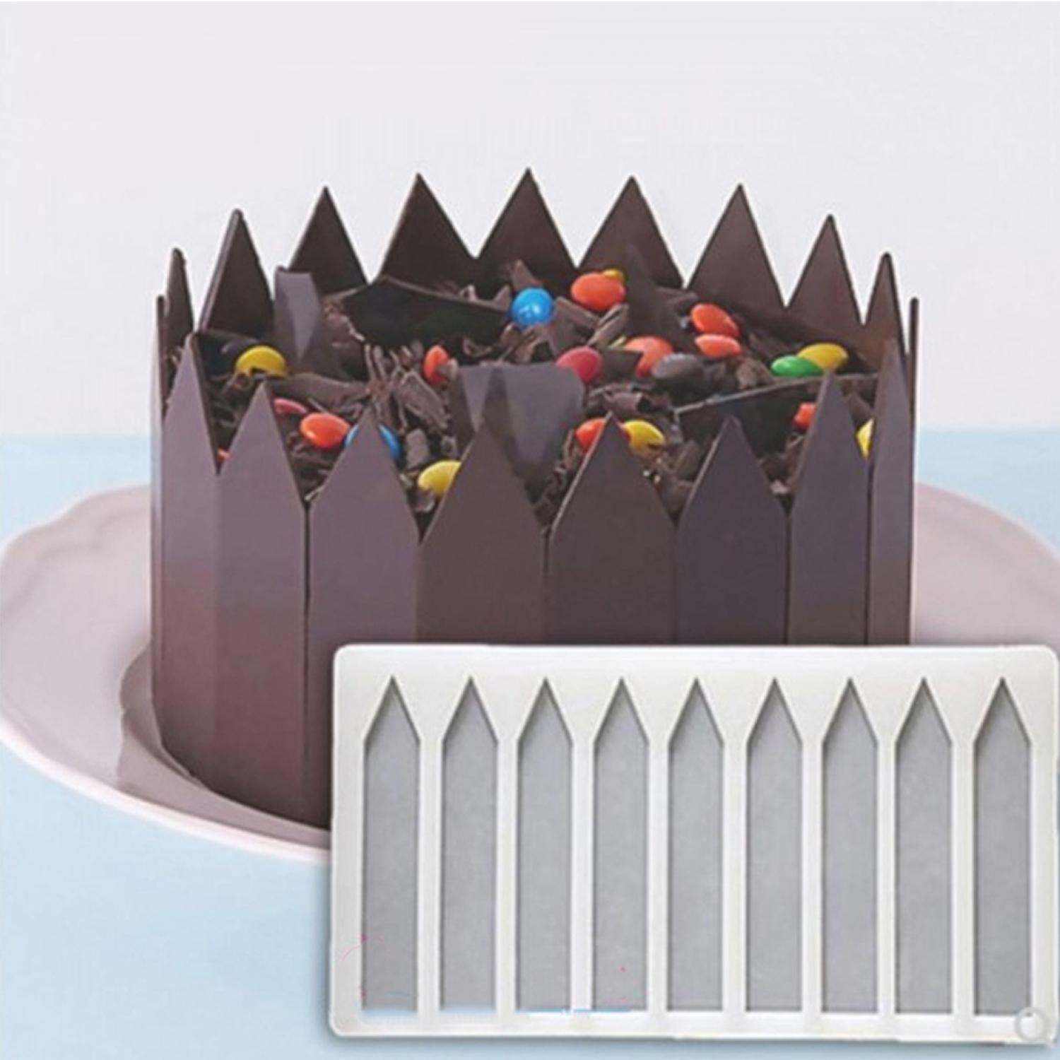 SCM0046 CHOCOLATE FENCE SILICON MOLD