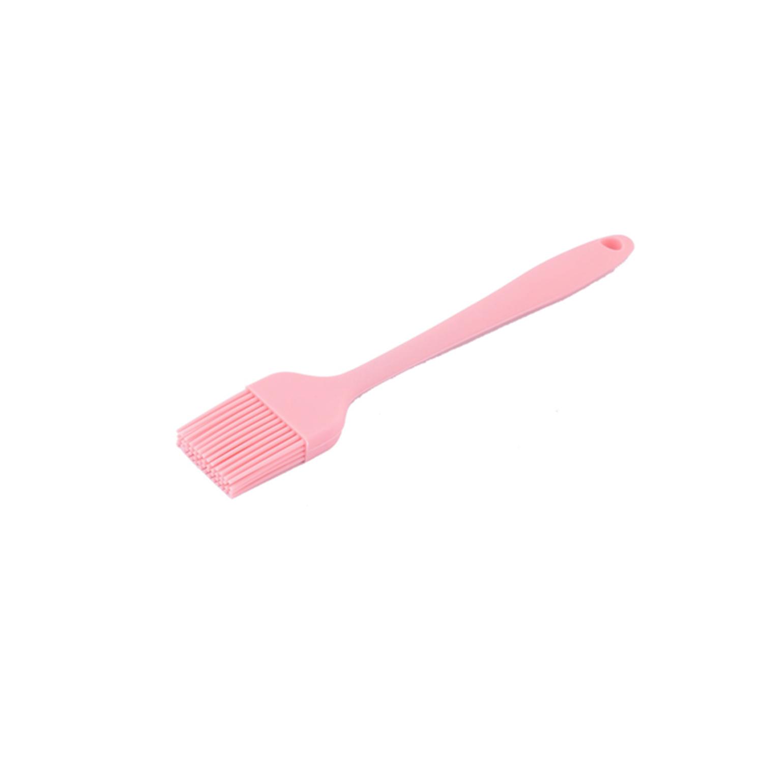 10'' COLOURFUL SILICON BRUSH PINK