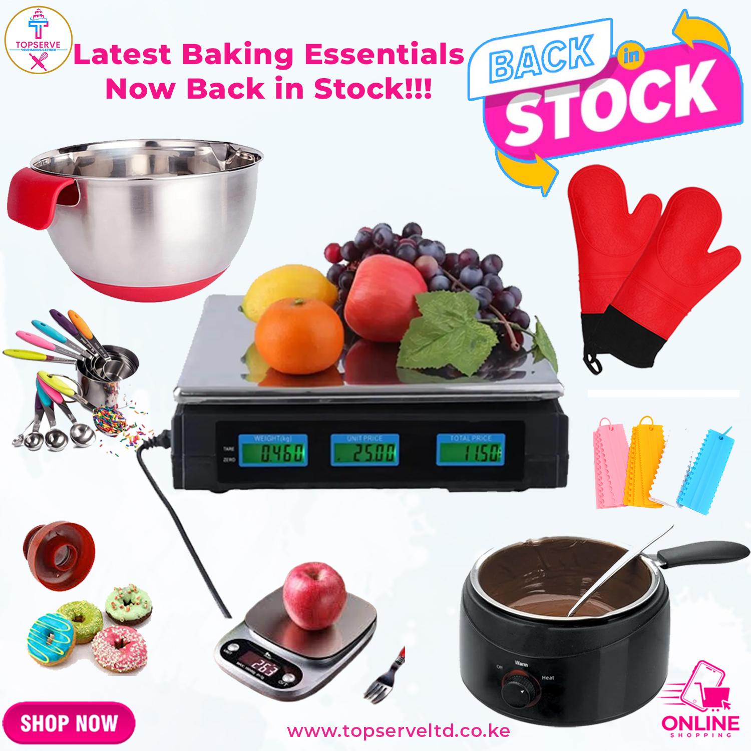 Back in Stock Cake Supplies!