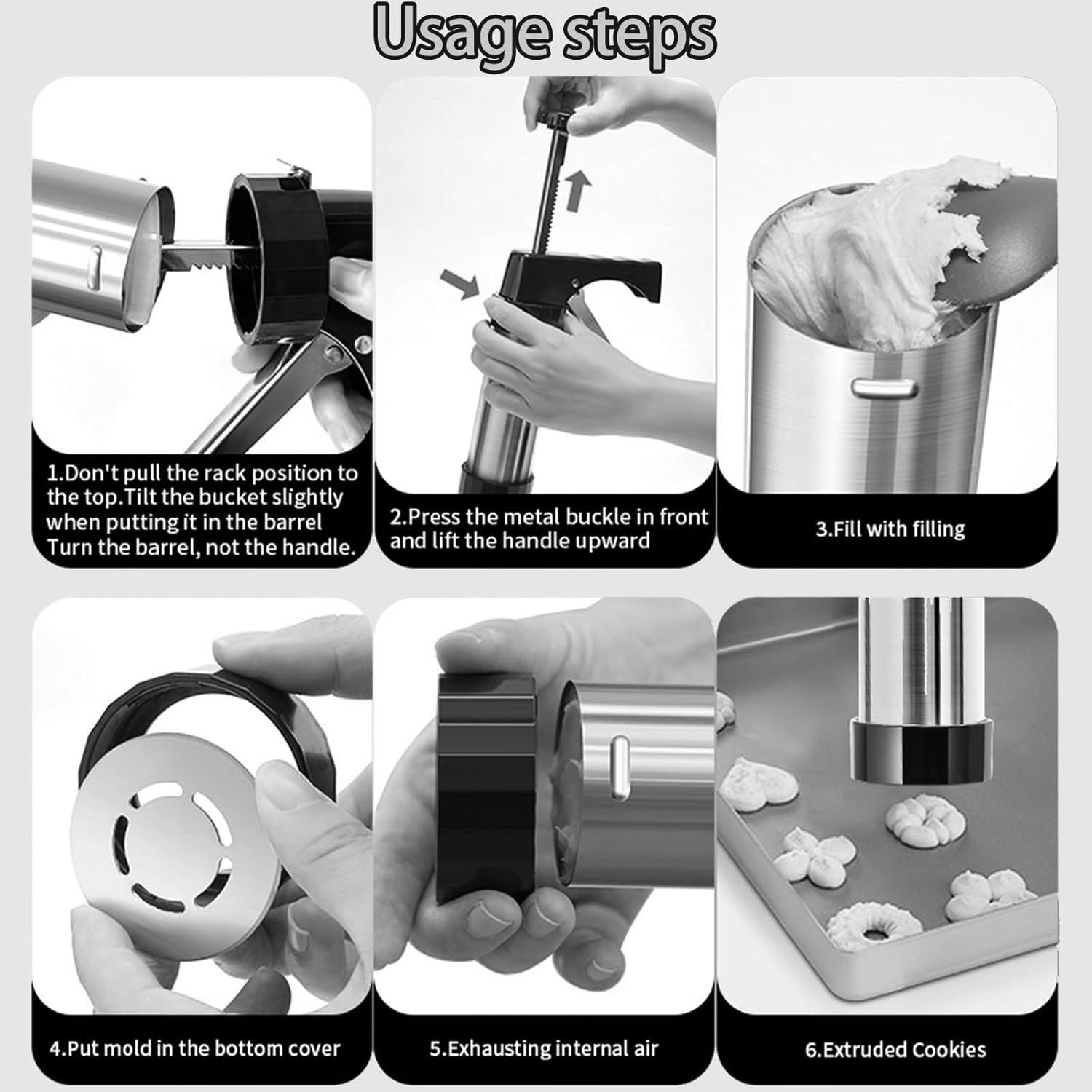 SPRITZ COOKIE PRESS GUN KIT