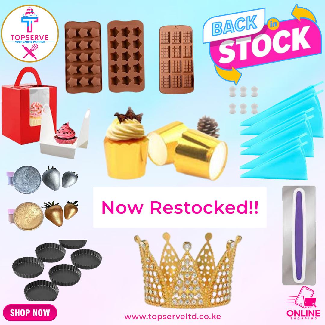 Back in Stock Baking Tools and Accessories