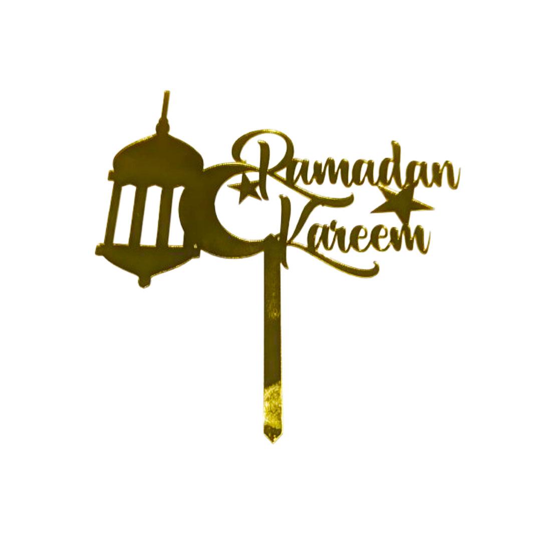 GOLD MIRROR RAMADHAN TOPPER