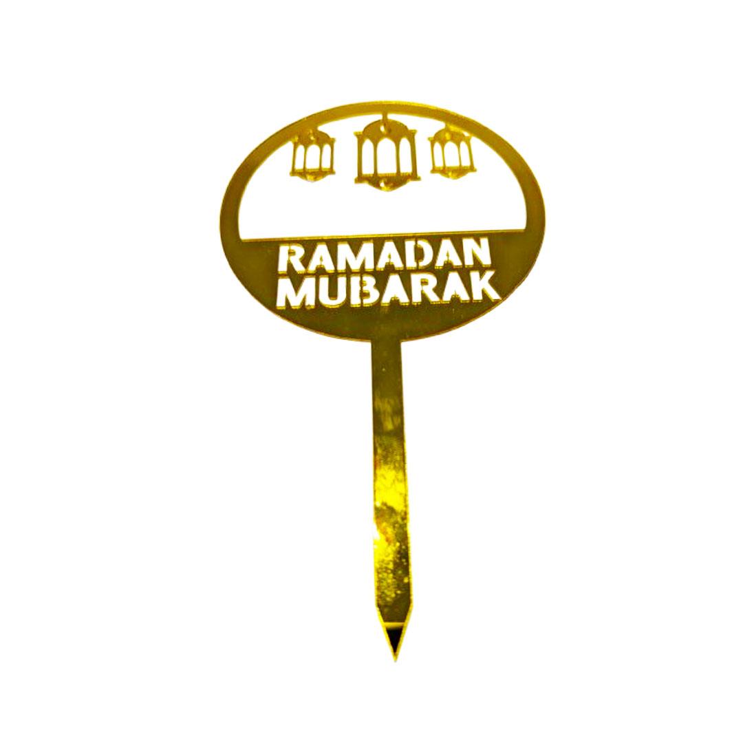 GOLD MIRROR RAMADHAN TOPPER