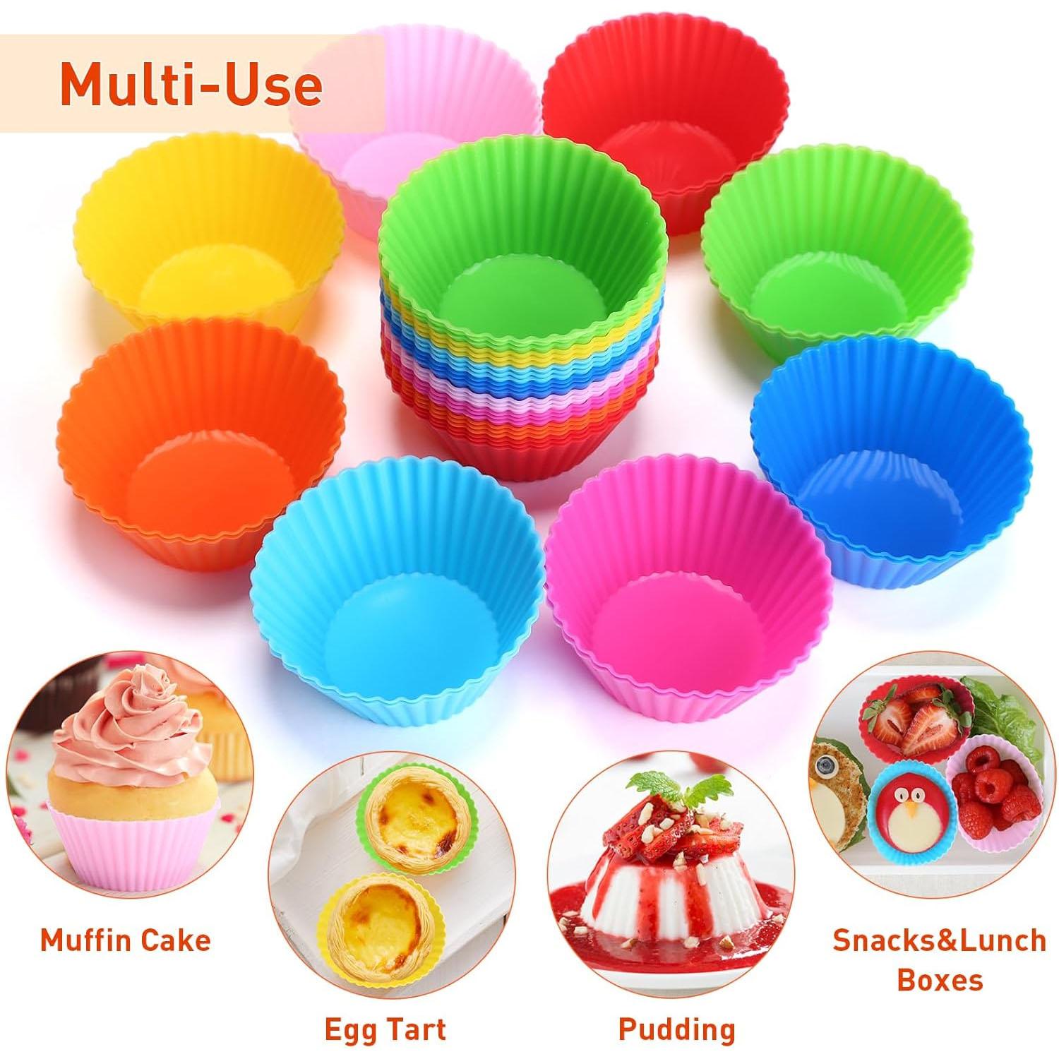 1PC SILICONE CUPCAKE CASES 105MM
