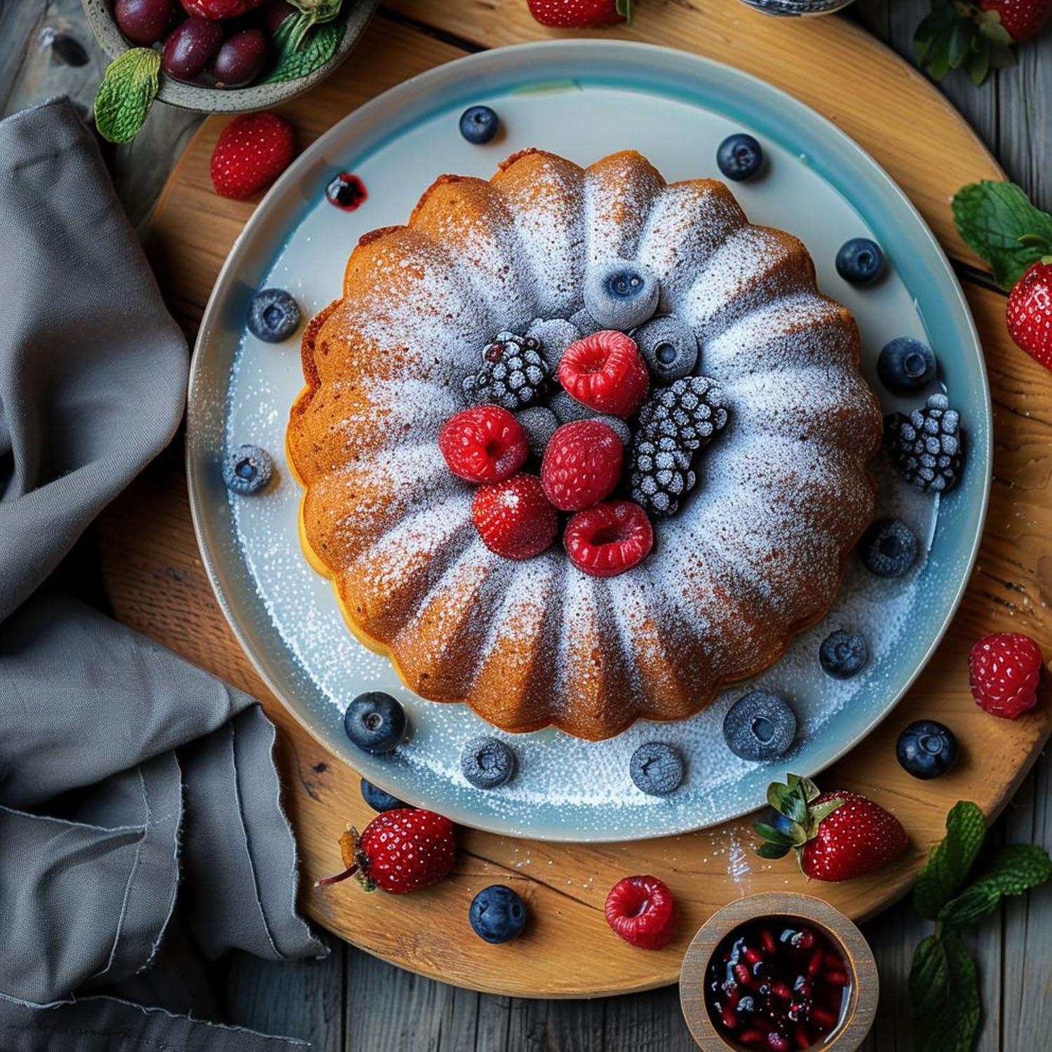 SILICON SWIRL BUNDT PAN