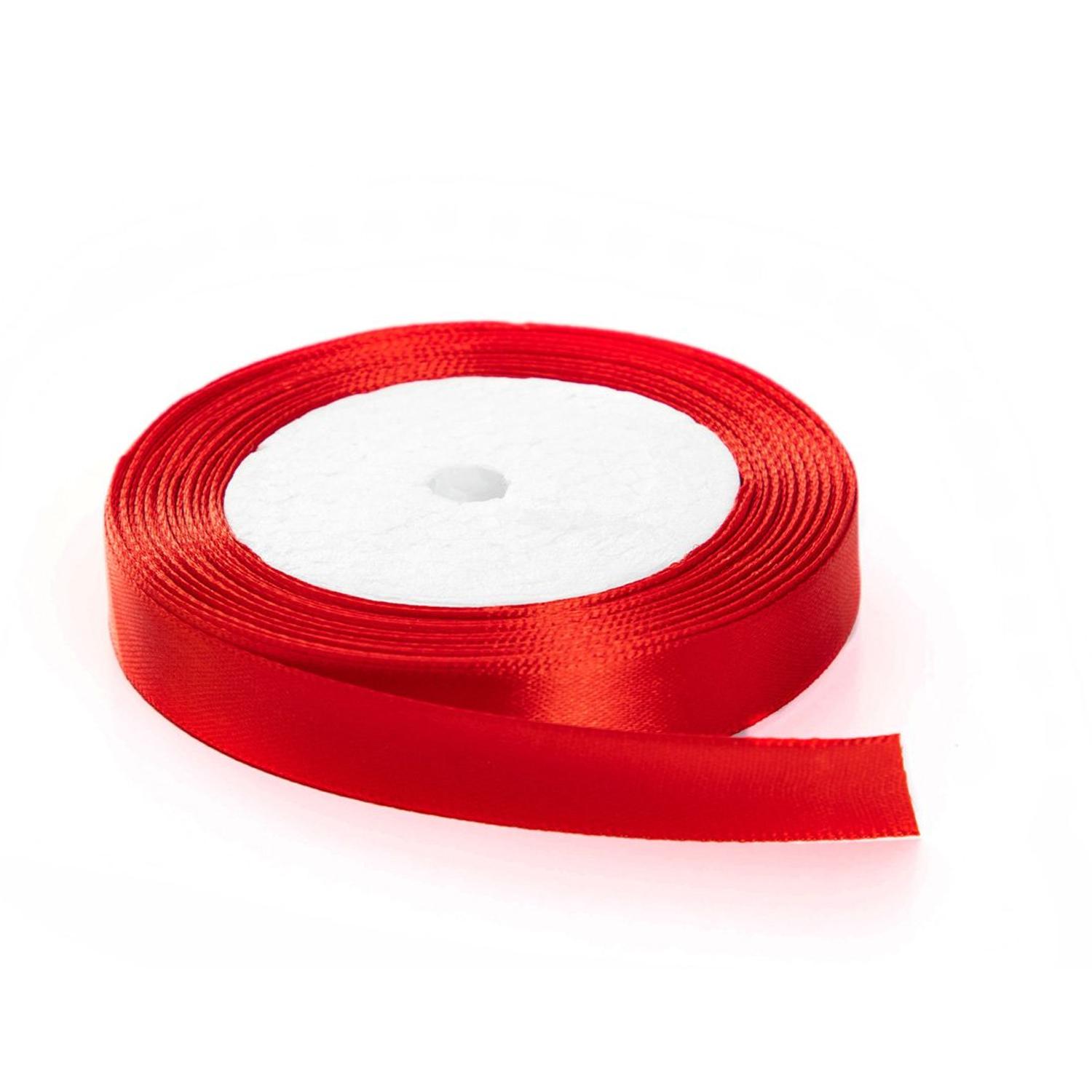 1/2'' SATIN CLOTH RIBBON RED