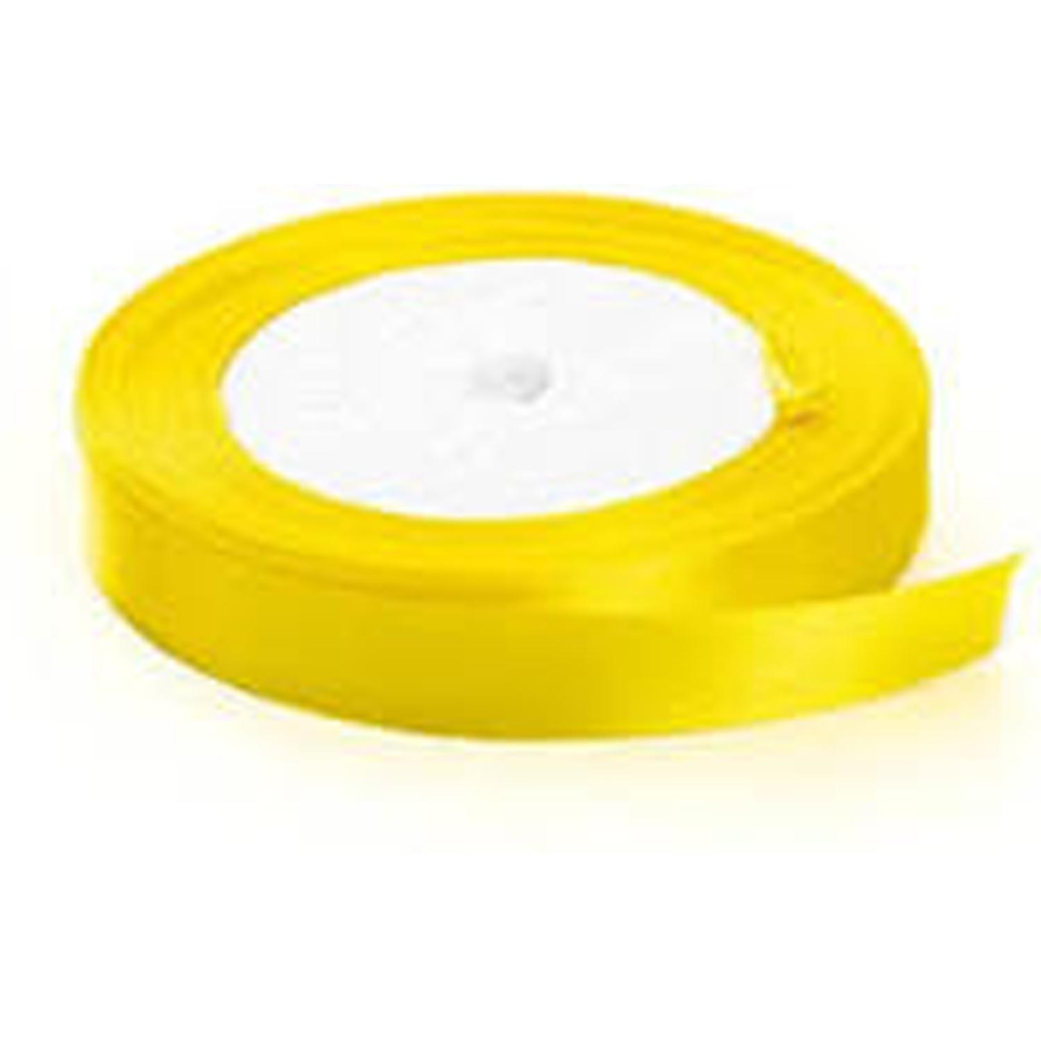 1/2'' SATIN CLOTH RIBBON RIBBON YELLOW