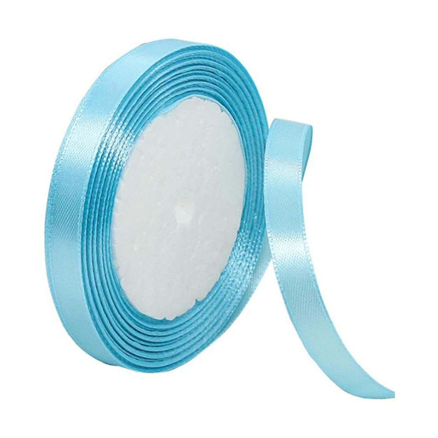 1/2'' SATIN CLOTH RIBBON TURQOISE BLUE