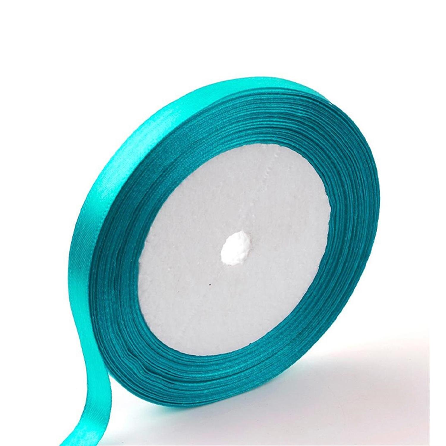 1'' SATIN CLOTH RIBBON TURQOISE BLUE