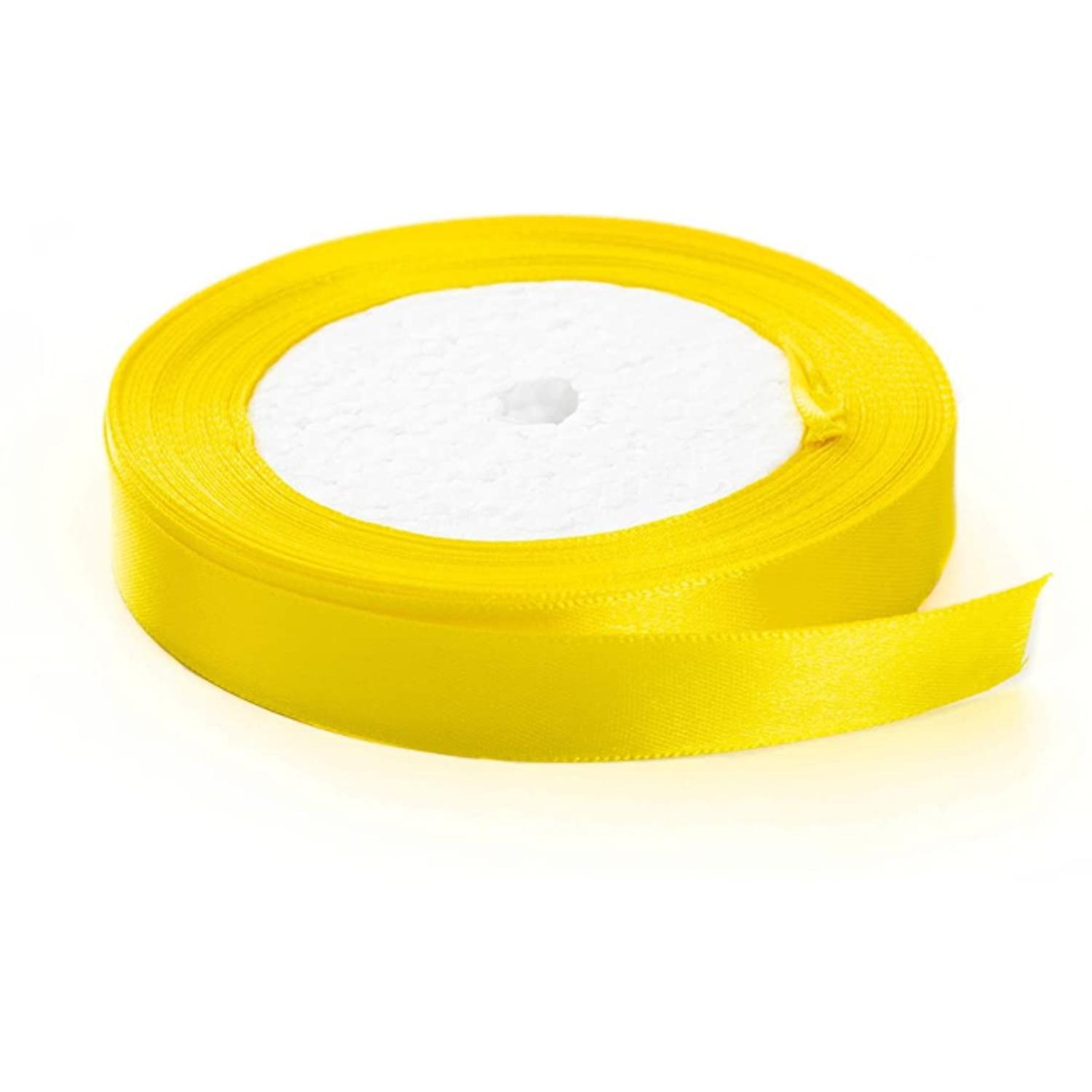 1'' SATIN CLOTH RIBBON YELLOW