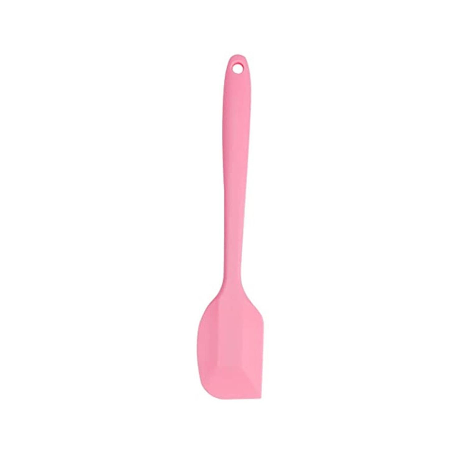 10''COLOURFUL SILICON SPATULA PINK