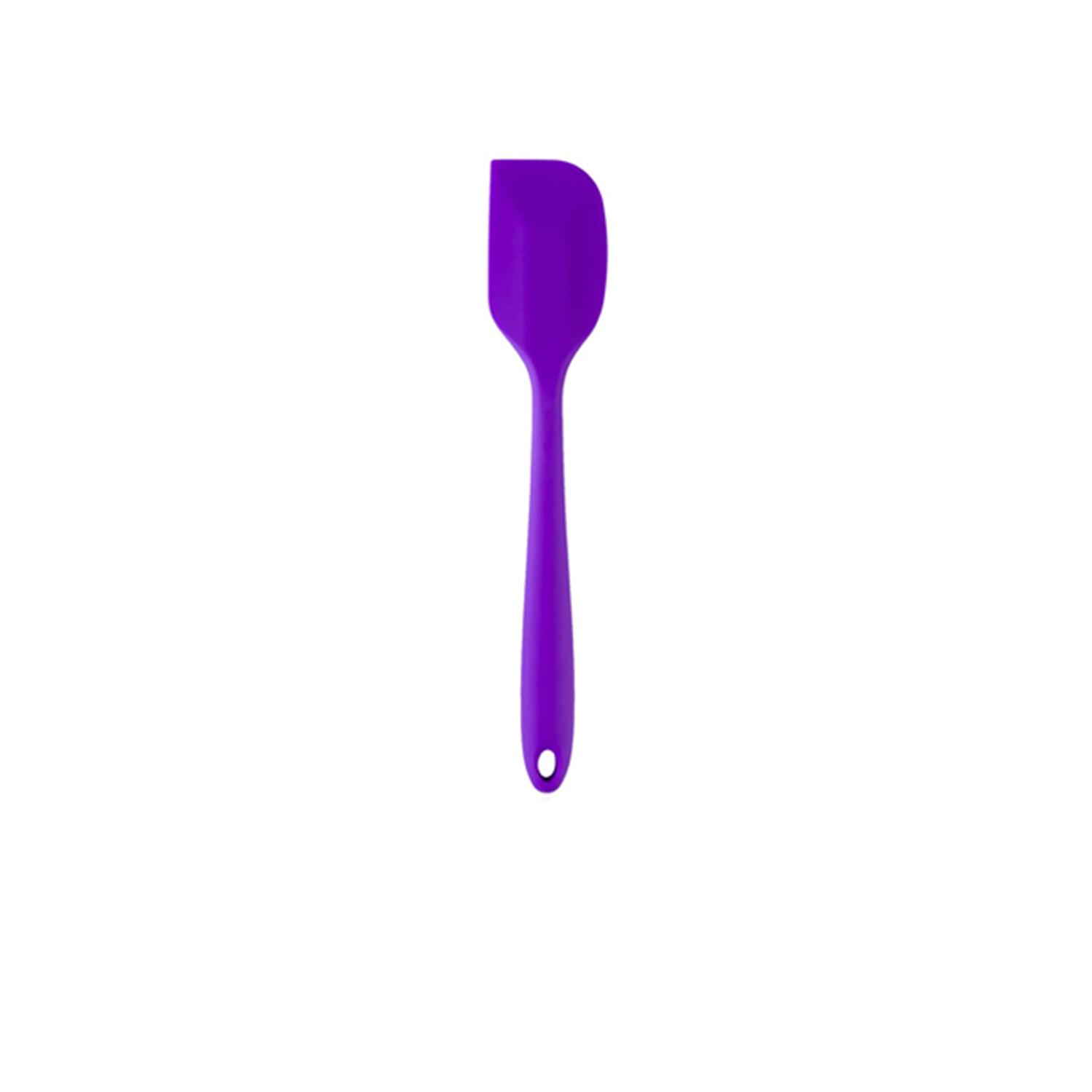 10''COLOURFUL SILICON SPATULA PURPLE/LILAC