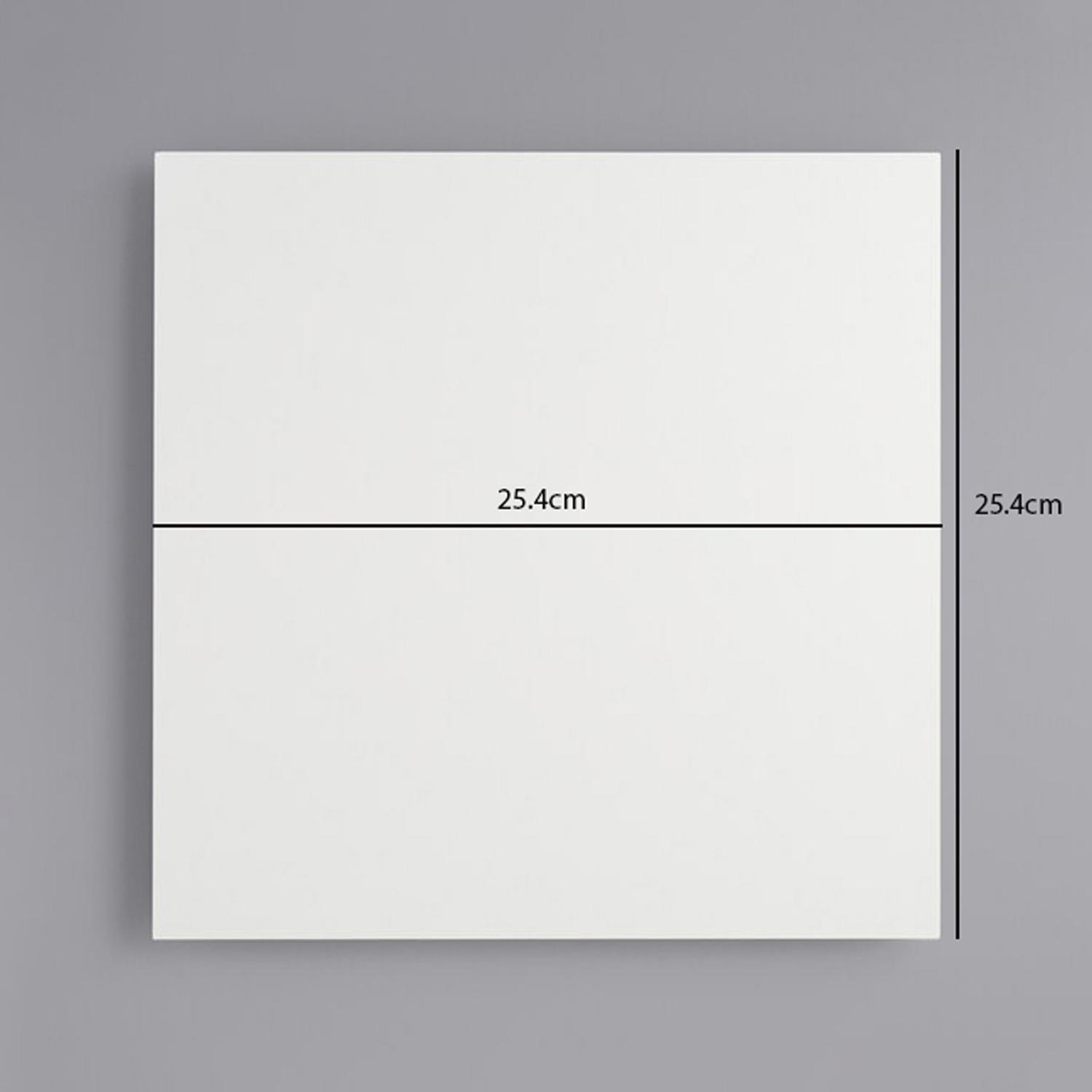 10'' SQUARE SMOOTH WHITE CAKE BOARD