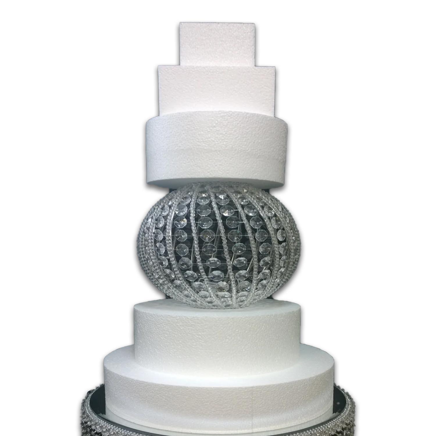 10CM CRYSTAL BALL CAKE SEPARATOR