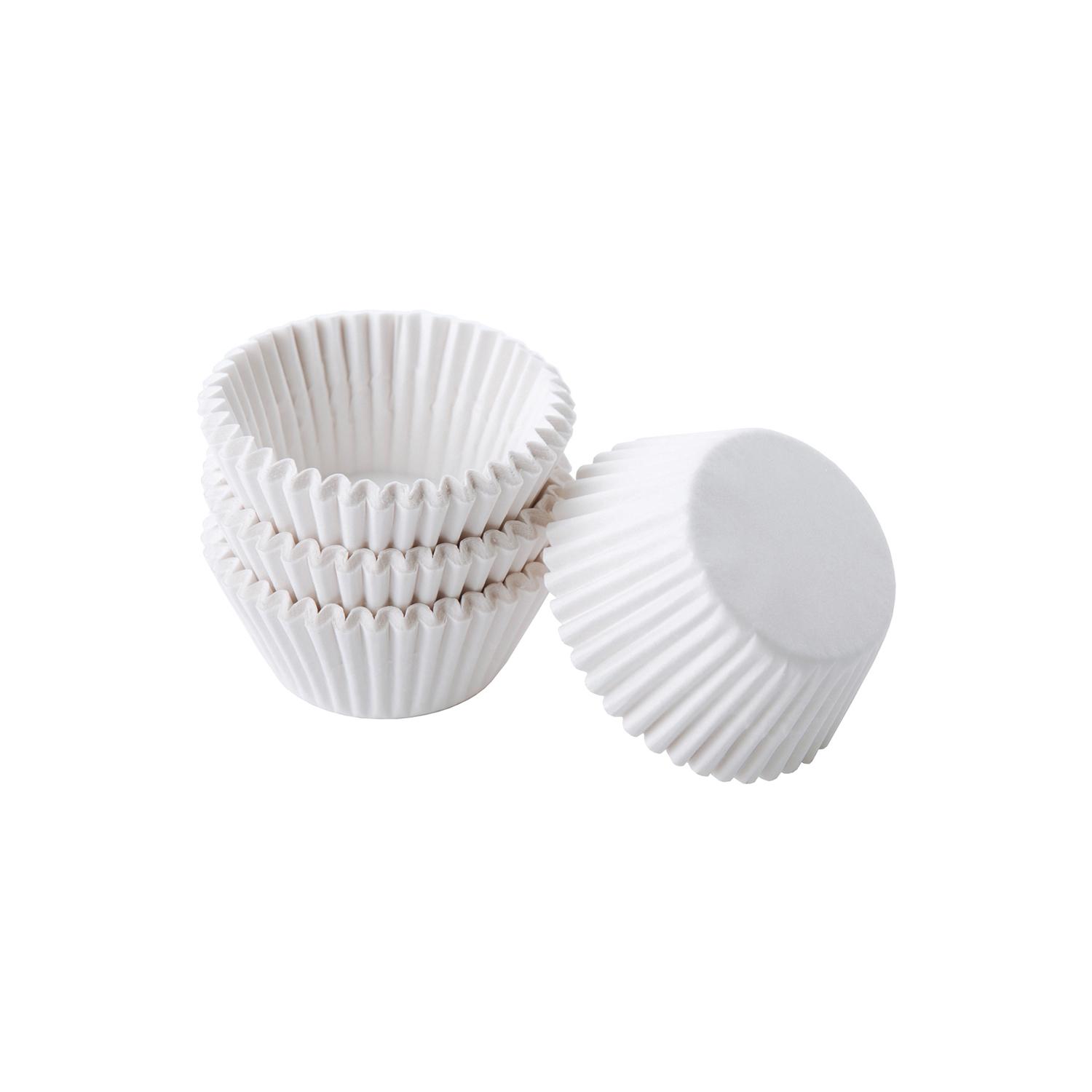 110MM WHITE CUPCAKE CASES 1000PCS