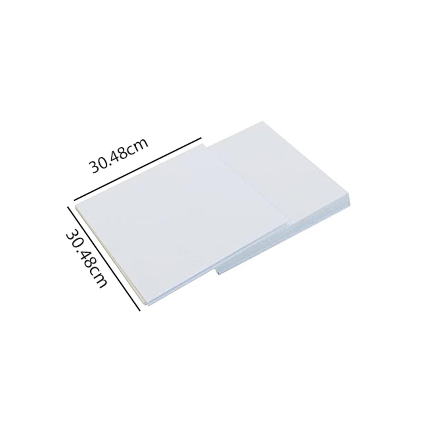 12'' SQUARE SMOOTH WHITE CAKE BOARD