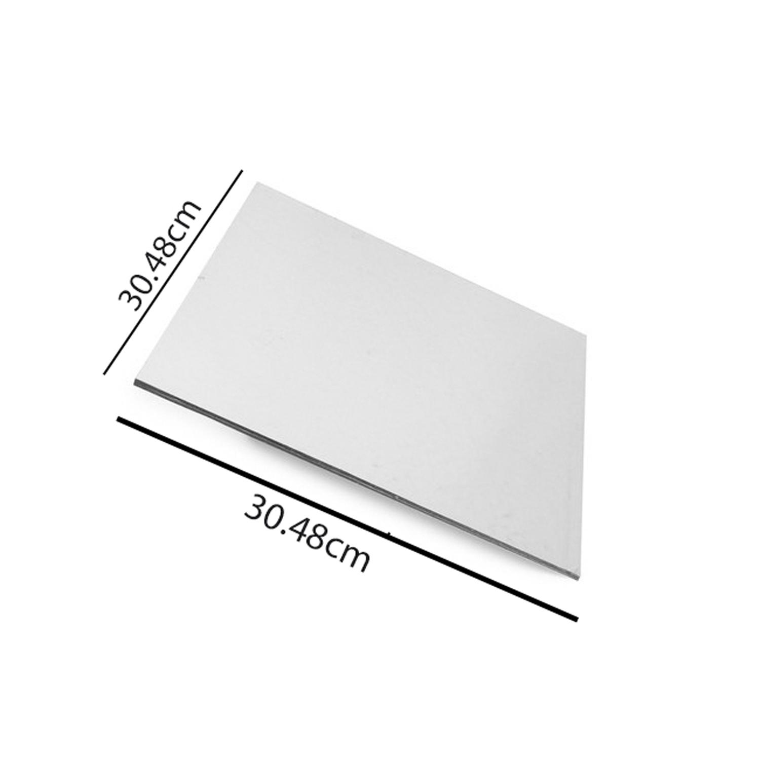 12'' SQUARE WHITE CAKE BOARD