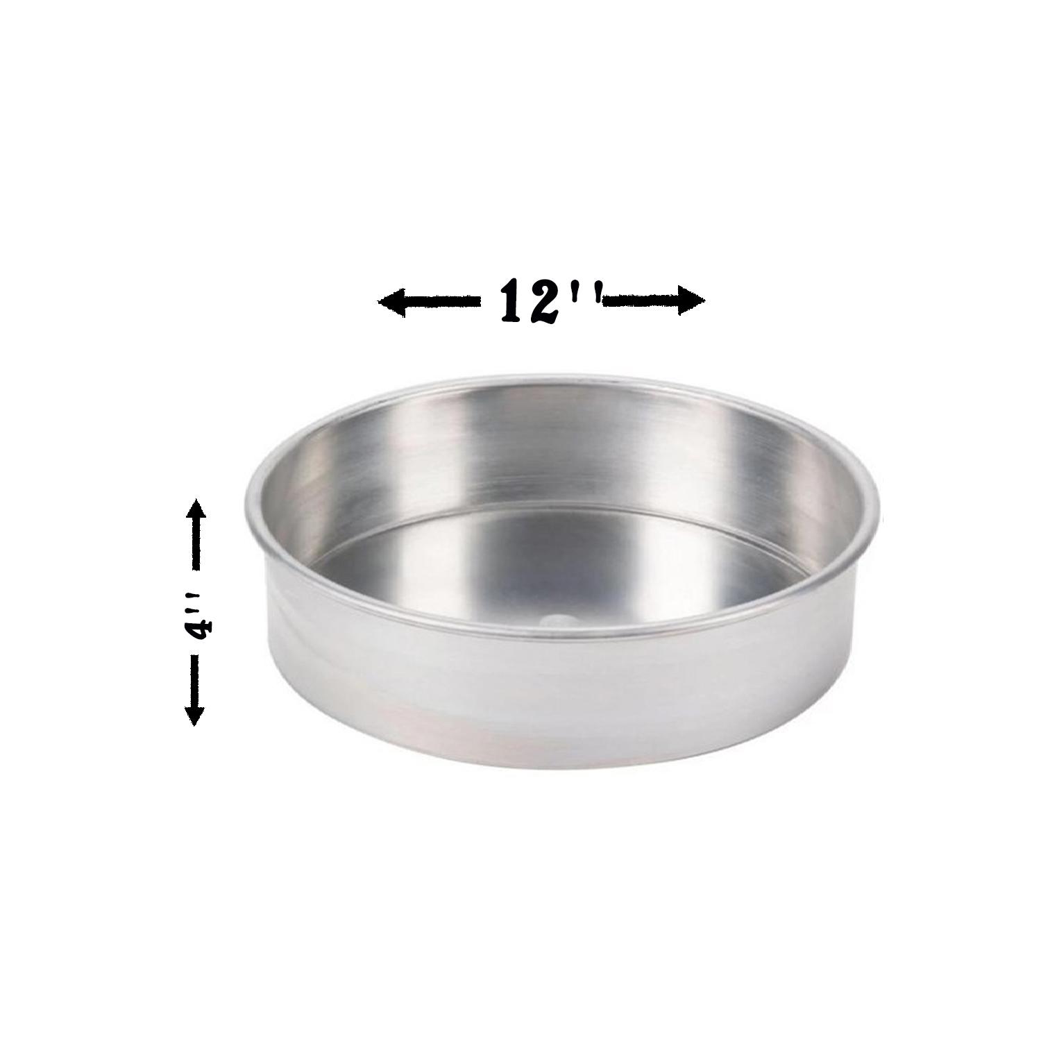 12'' X 4'' ROUND TIN