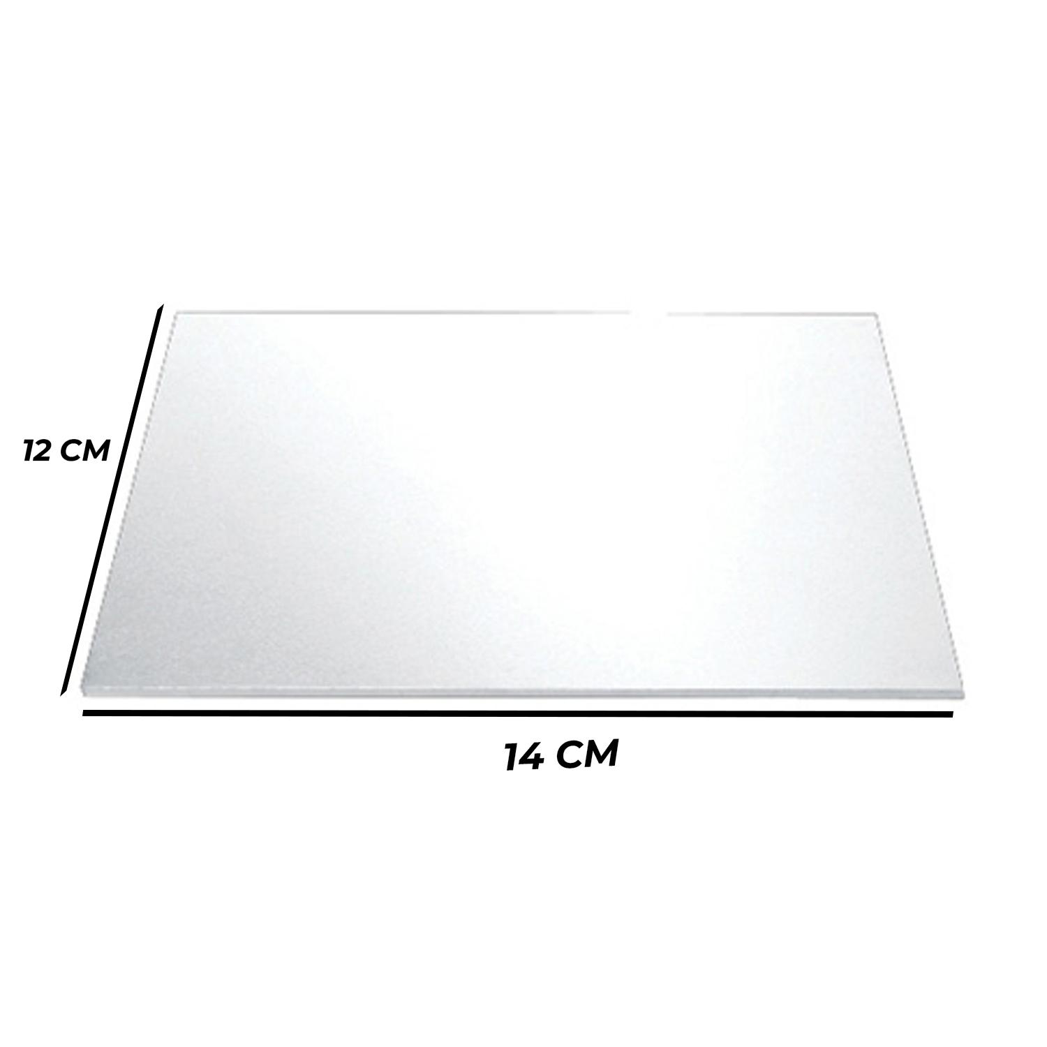 PACK OF 100 - 14'' X 12'' RECTANGLE SILVER CAKE BOARDS