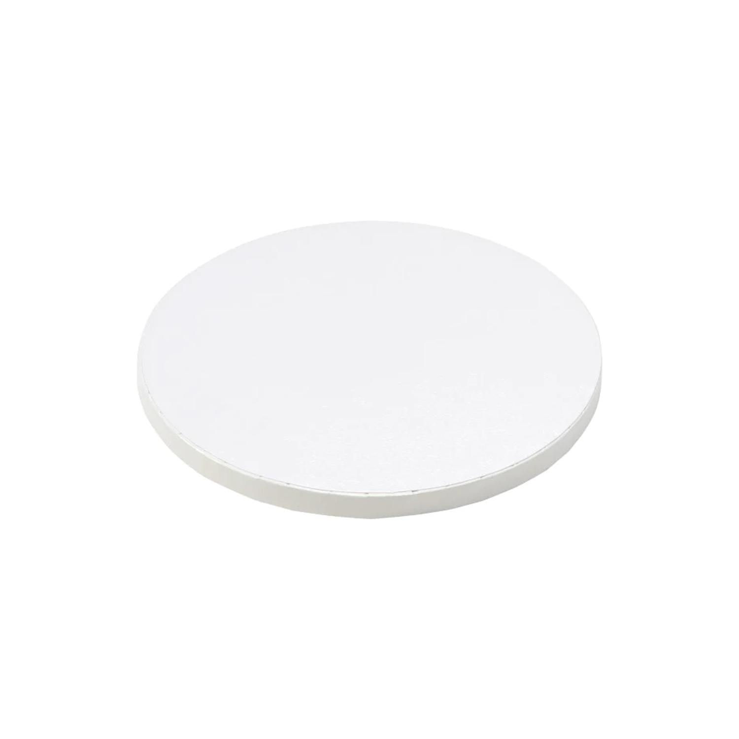 16'' ROUND SMOOTH WHITE CAKE BOARD