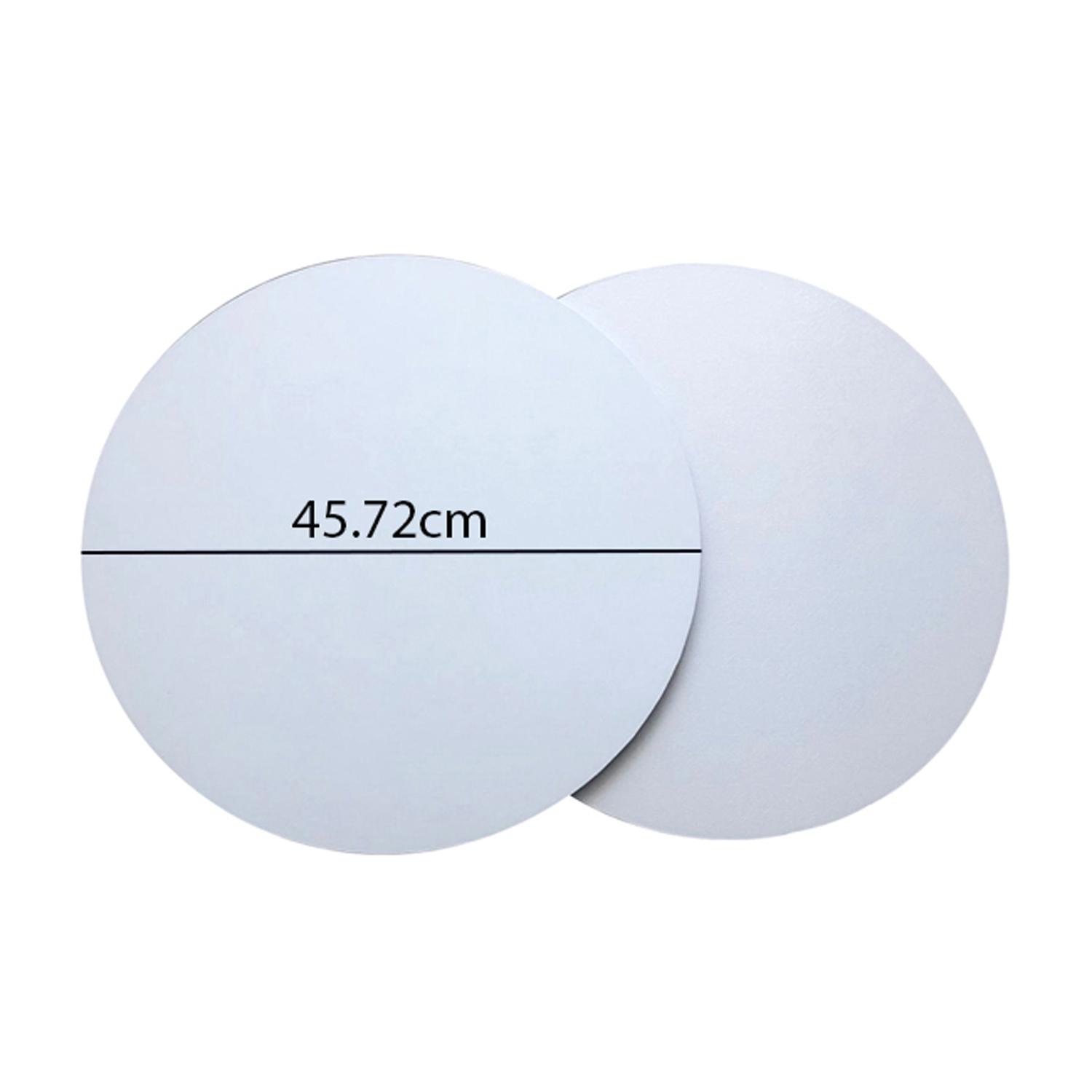 18'' ROUND WHITE CAKE BOARD