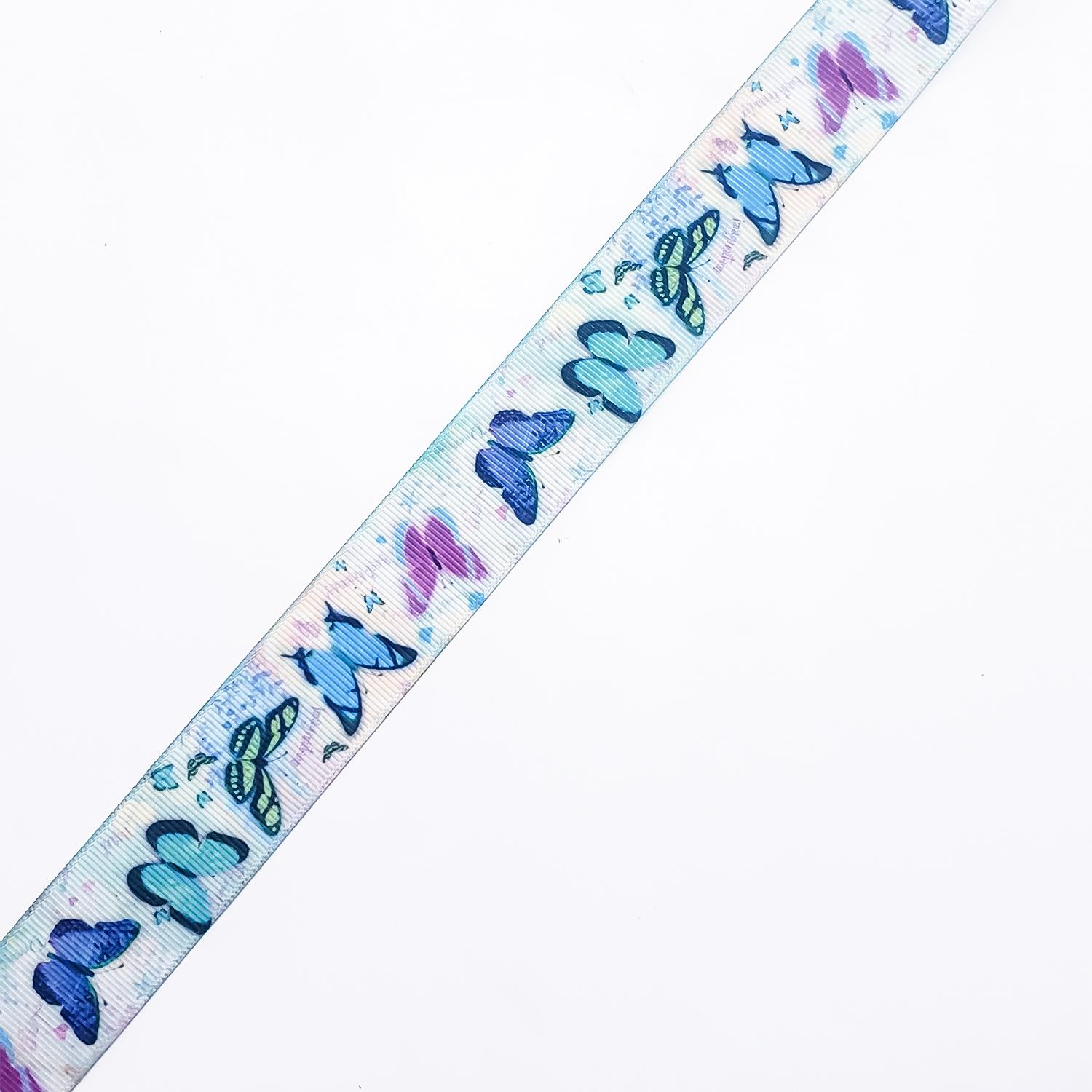 1M FANCY RIBBON FLOWER HUT BUTTERFLY