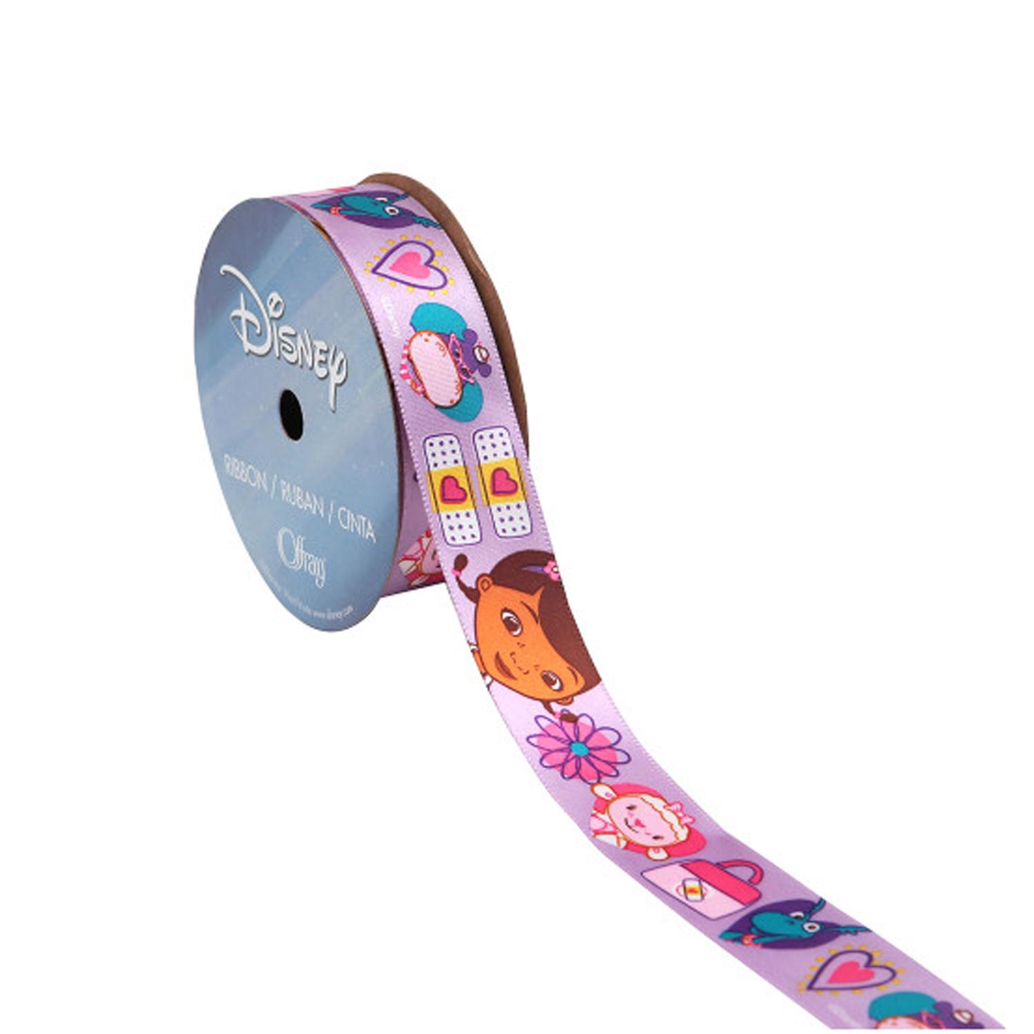 1M FANCY RIBBON DOC MCSTUFFINS