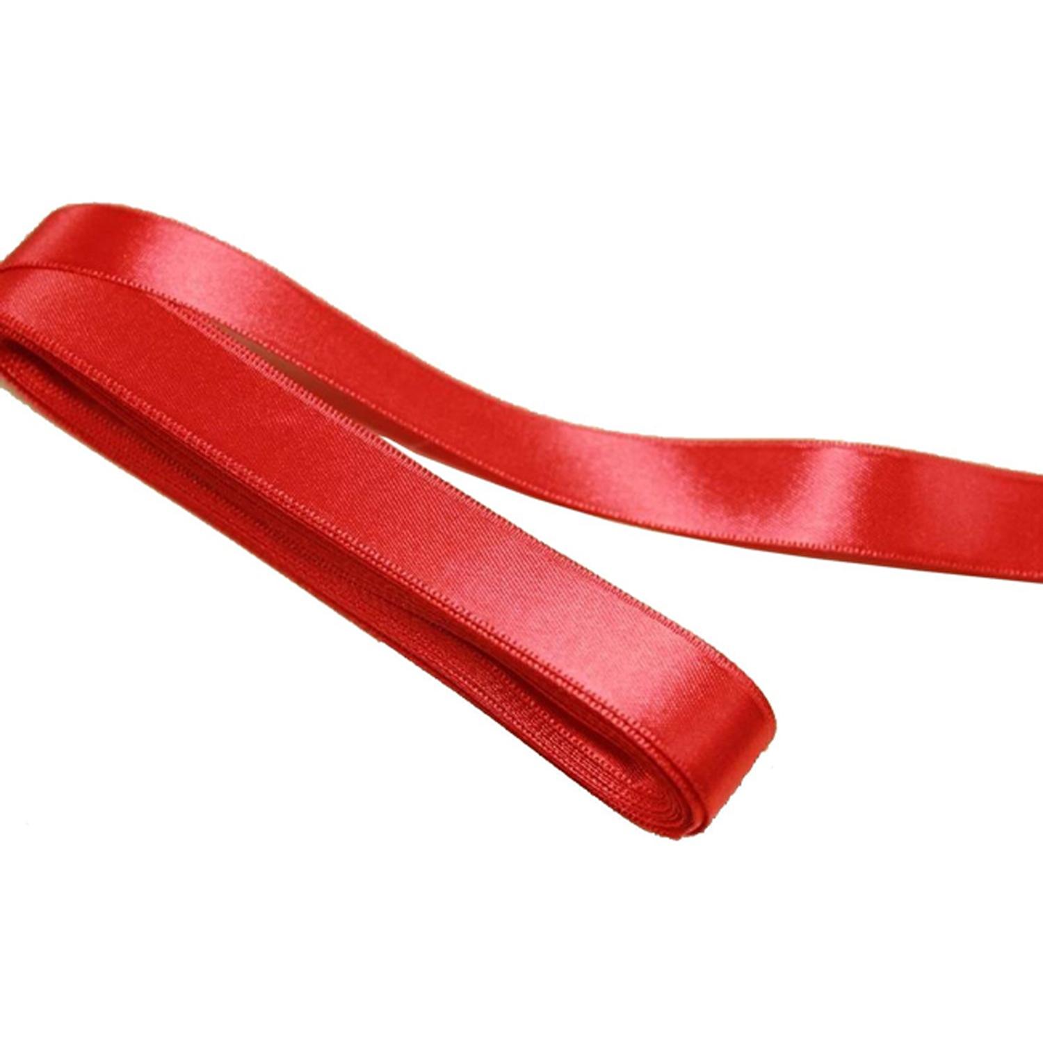1M FANCY RIBBON FLORA RED