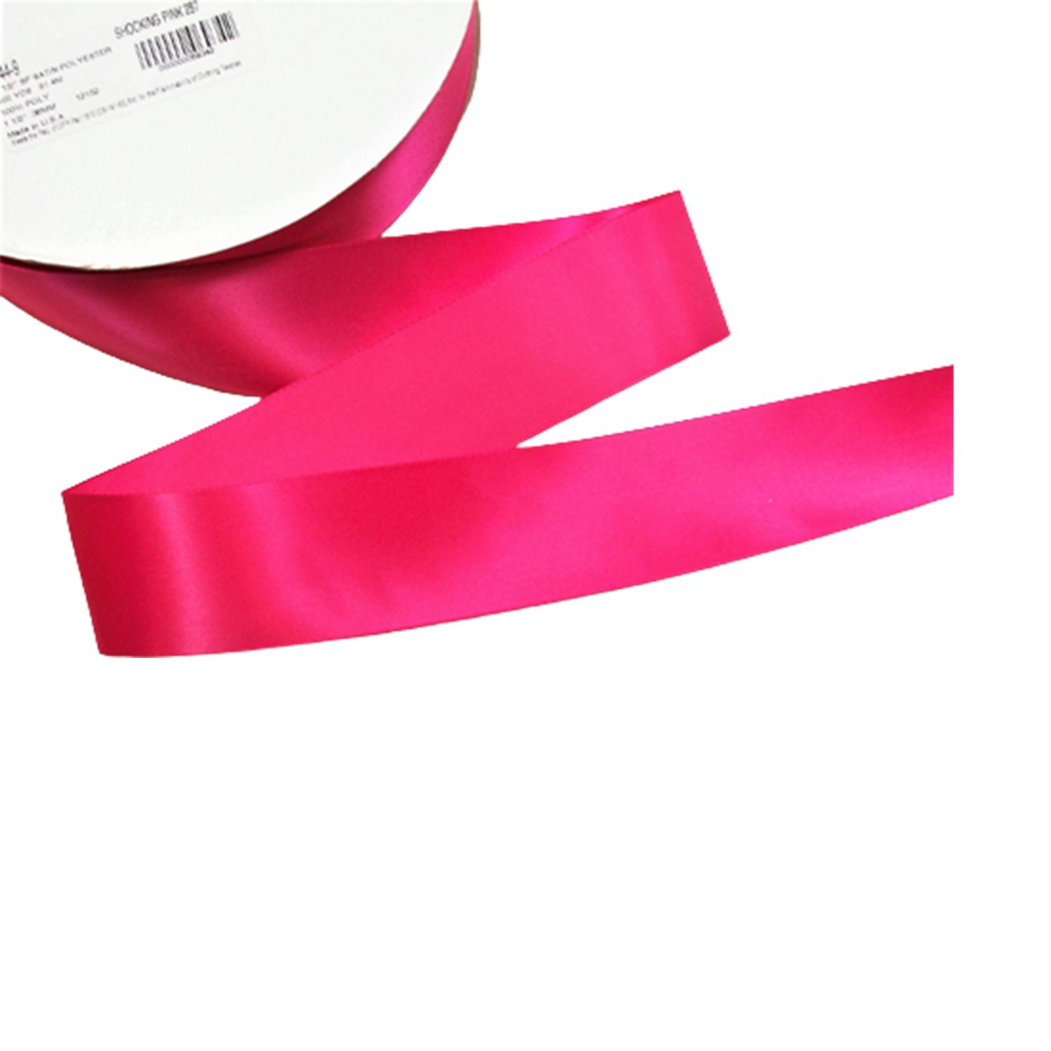 1M PAPER RIBBON HOT PINK