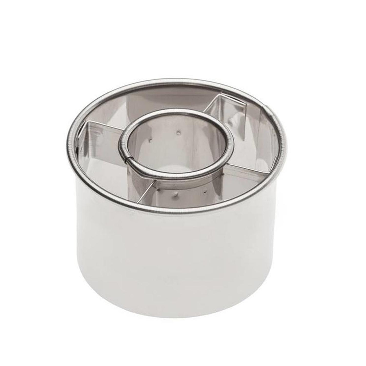 2.5" METALLIC DOUGHNUT CUTTER