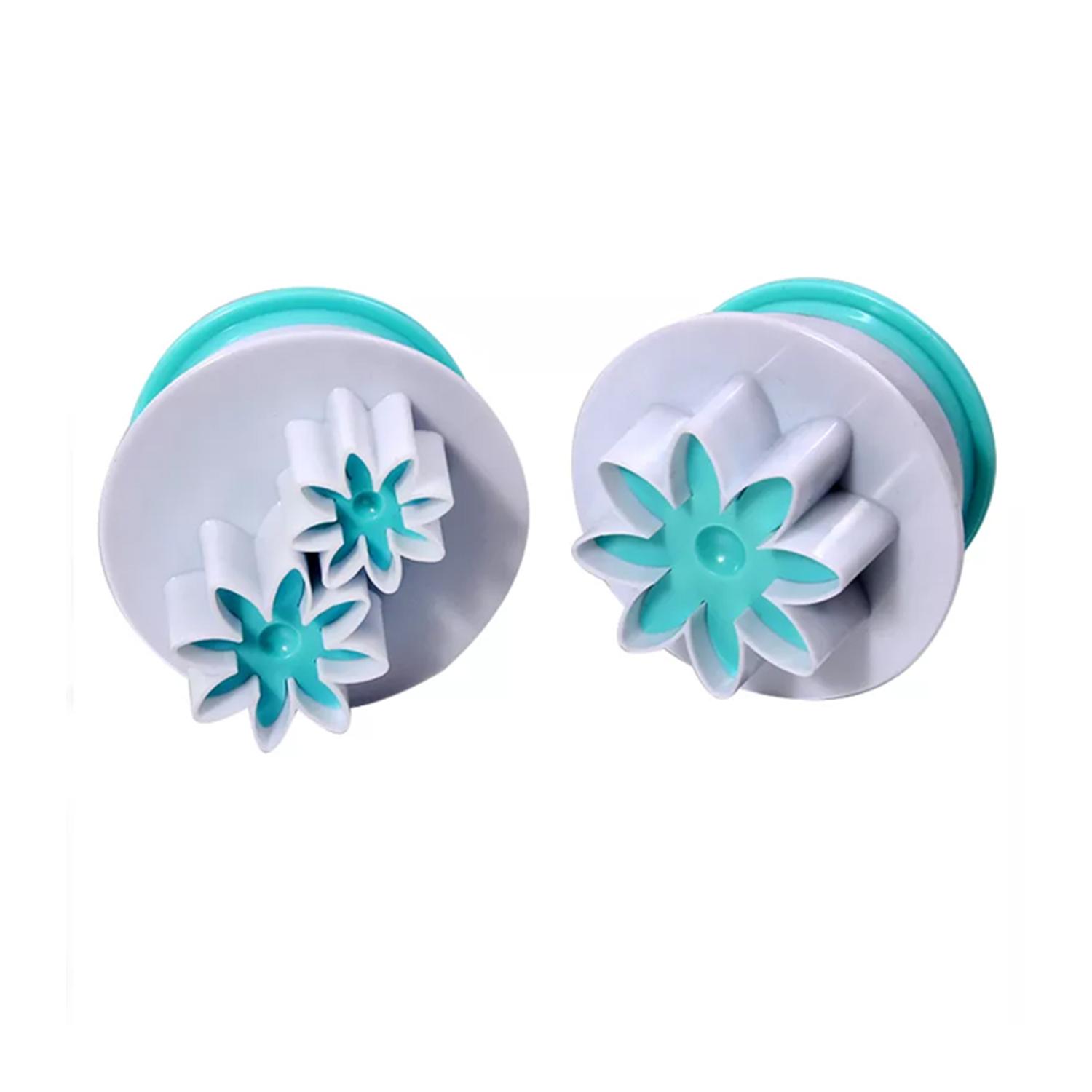 2PCS DAISY PLASTIC PLUNGER CUTTERS