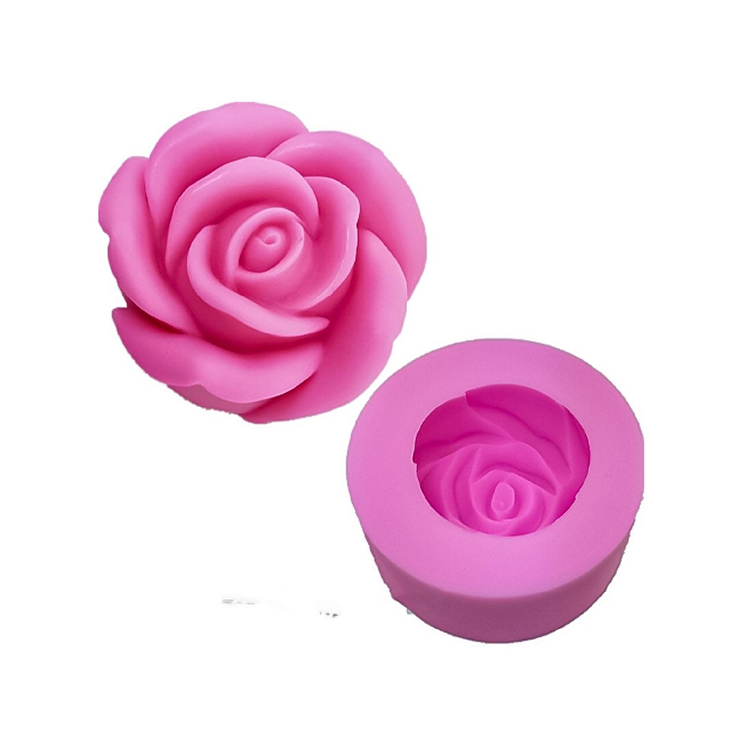 3.5CM ROSE SILICON MOLD