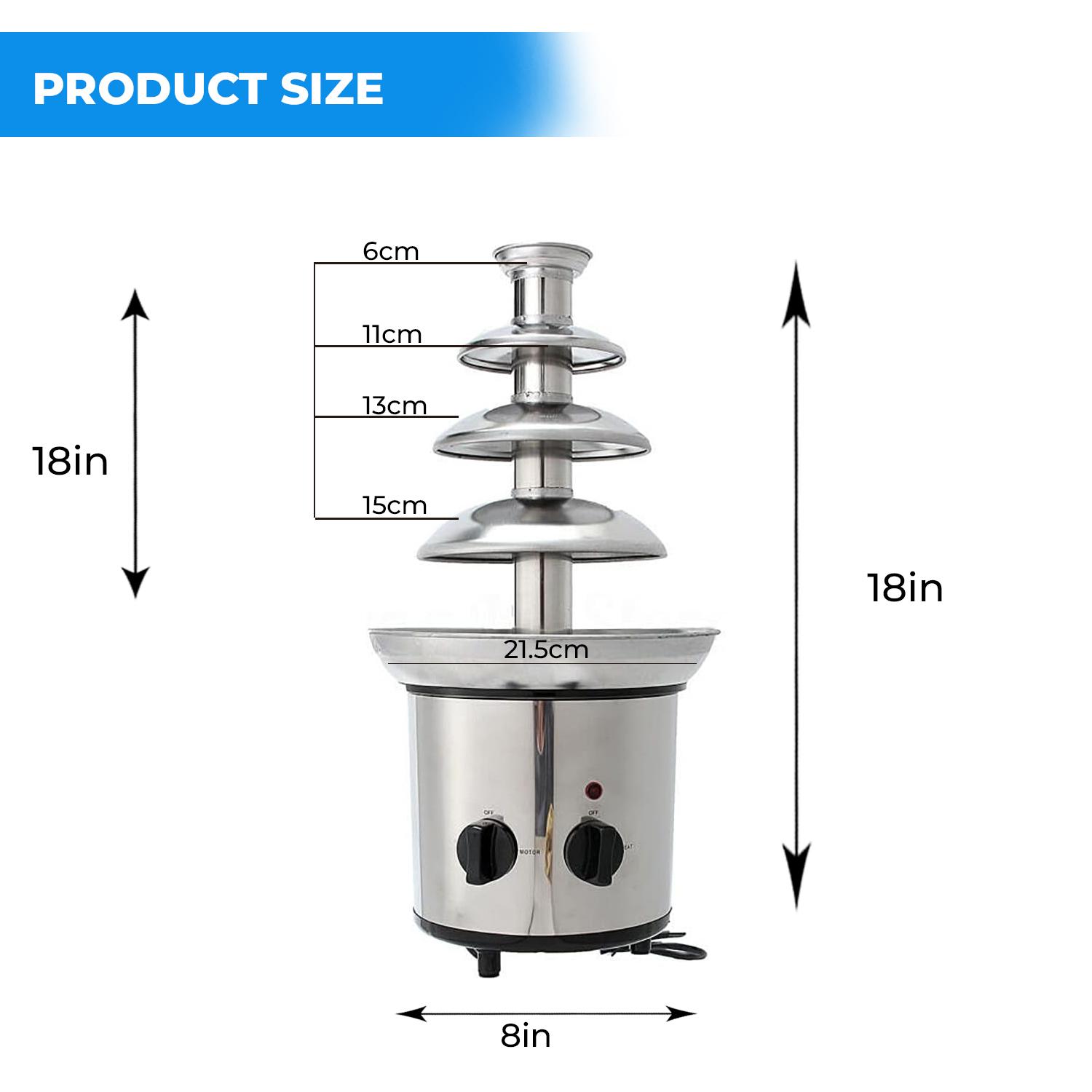 4 TIER CHOCOLATE FOUNTAIN