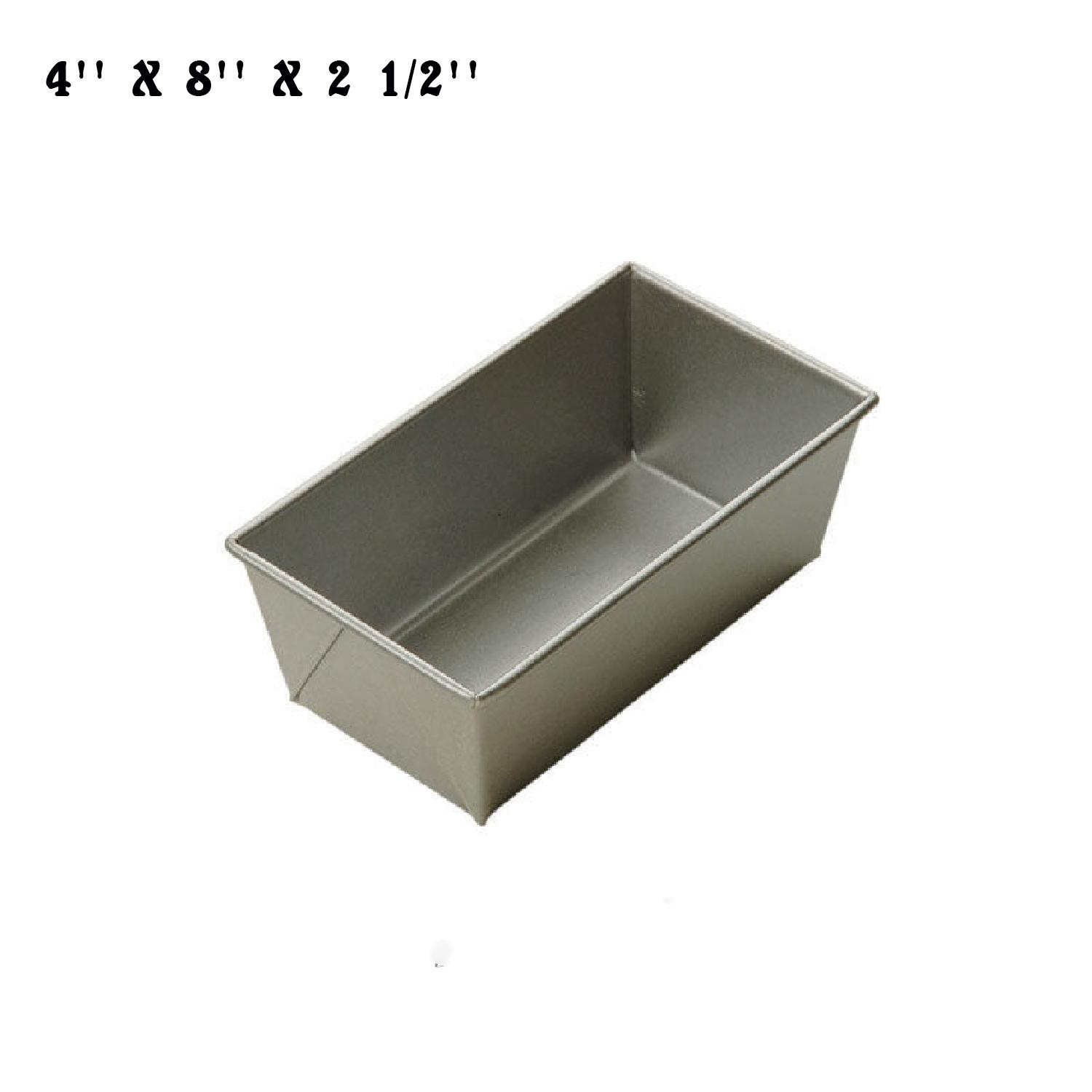 4'' X 8'' X 2 1/2'' LOAF TIN