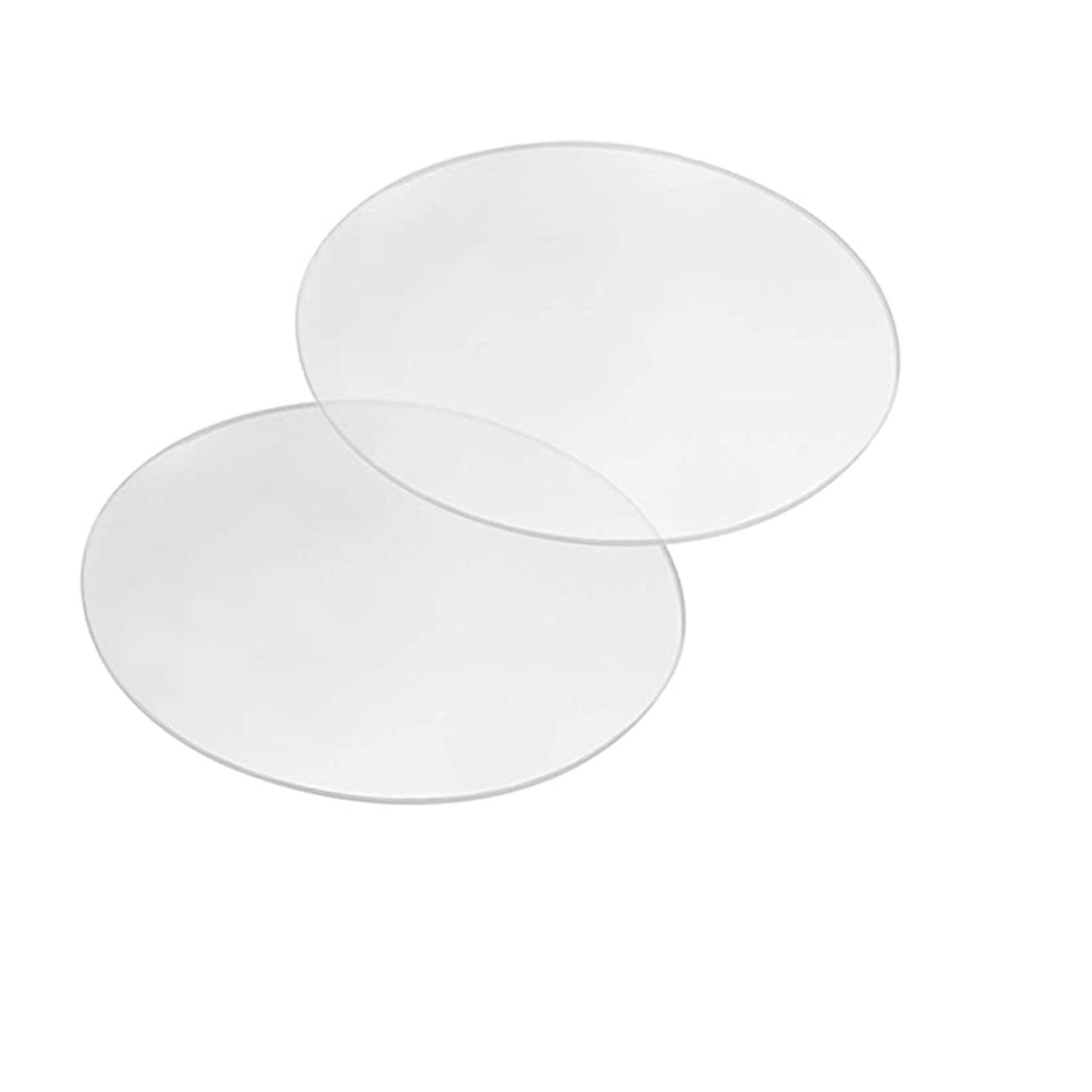 6.5" ROUND ACRYLIC DISCS 2PCS