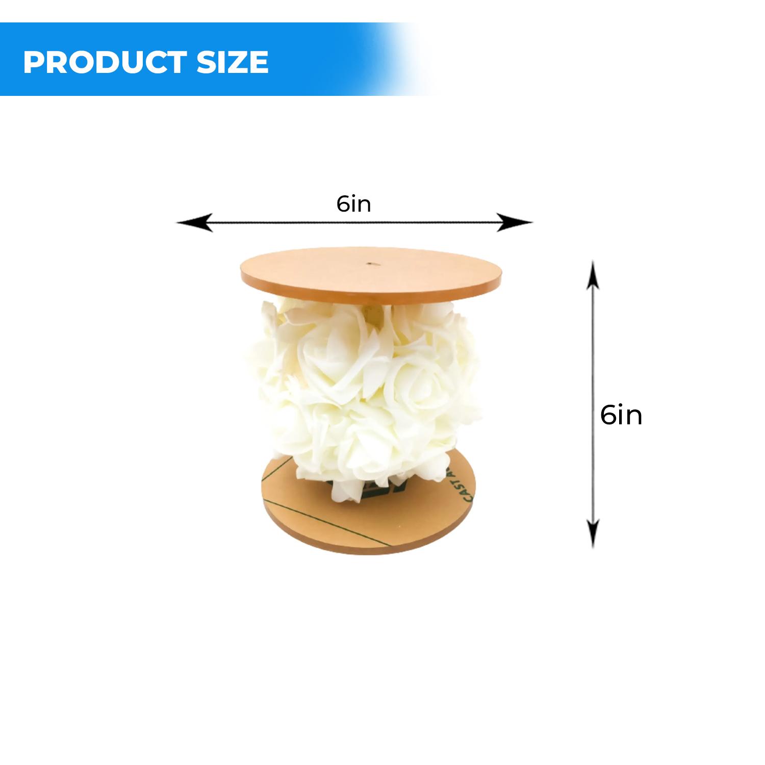 6'' ROSE BALL CAKE SEPARATOR