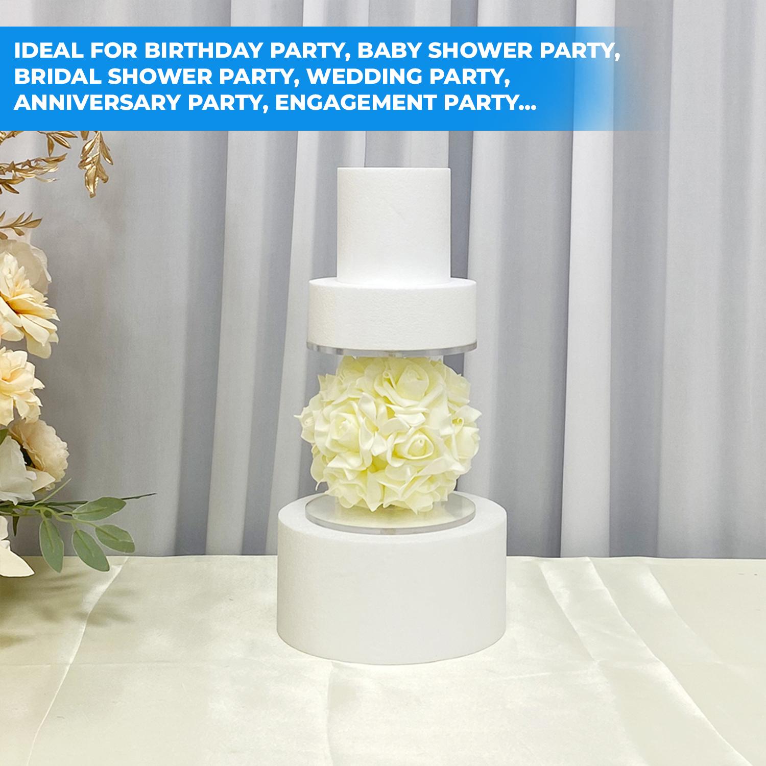 6'' ROSE BALL CAKE SEPARATOR
