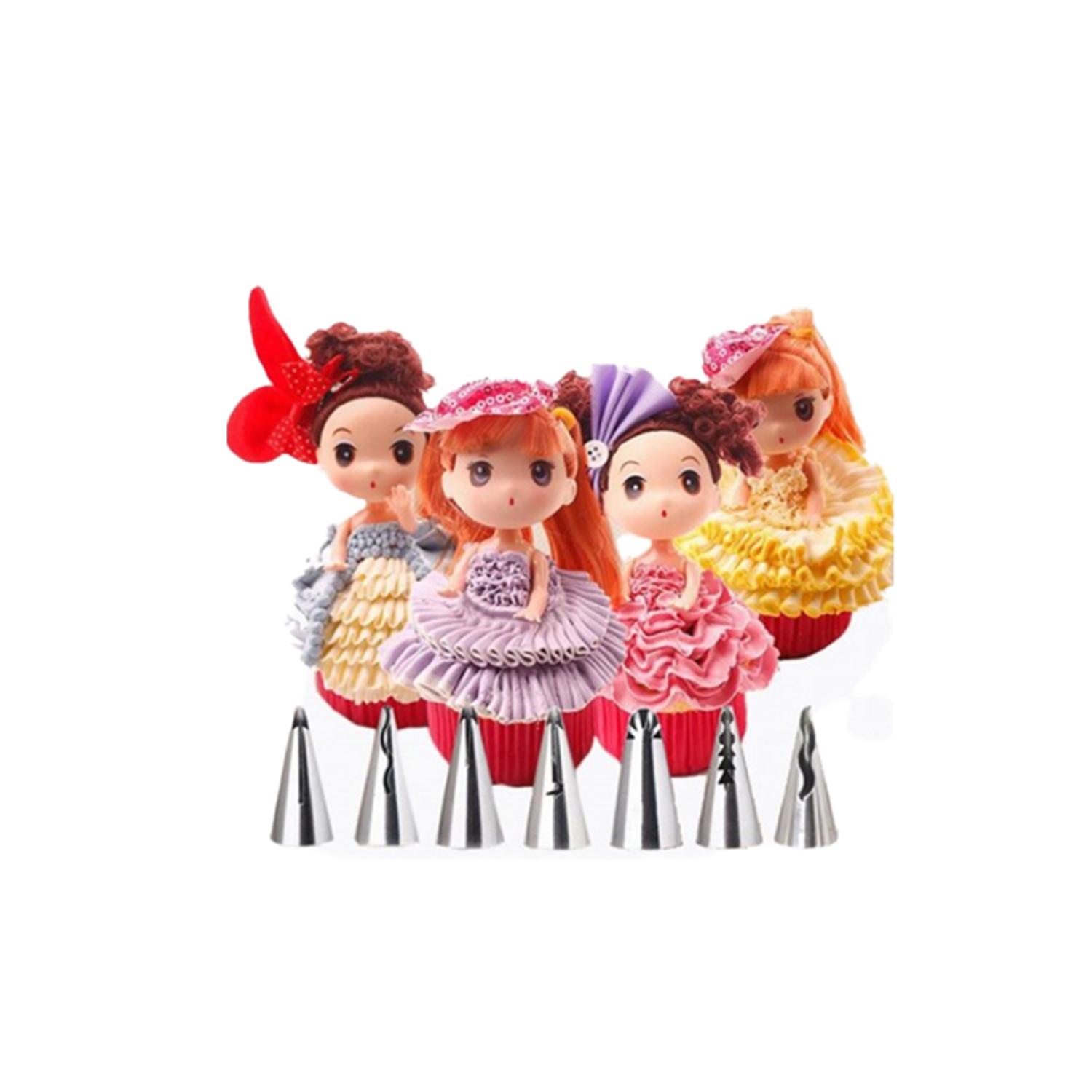 7PC BARBIE DOLL NOZZLE SET