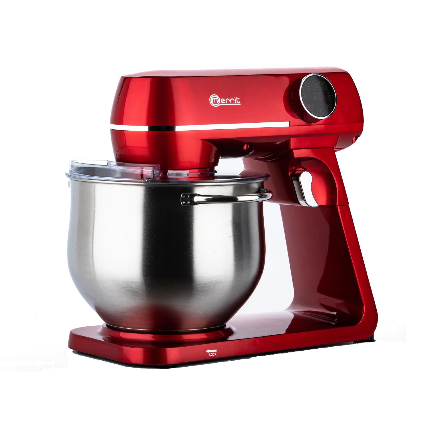8 LITRES MERRIT STAND MIXER RED