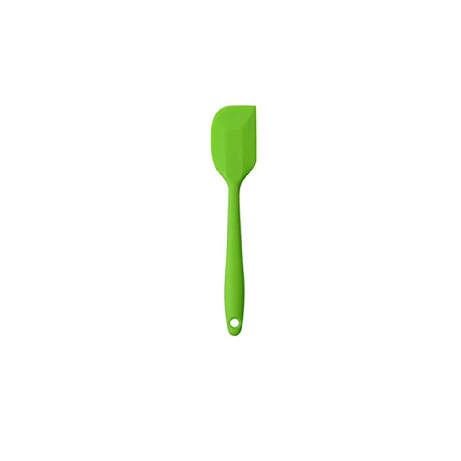 8'' COLOURFUL SILICON SPATULA GREEN