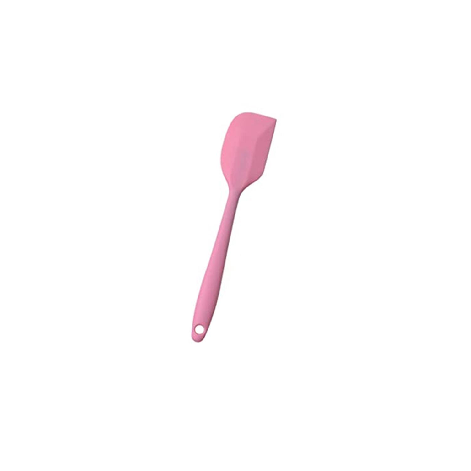 8'' COLOURFUL SILICON SPATULA PINK